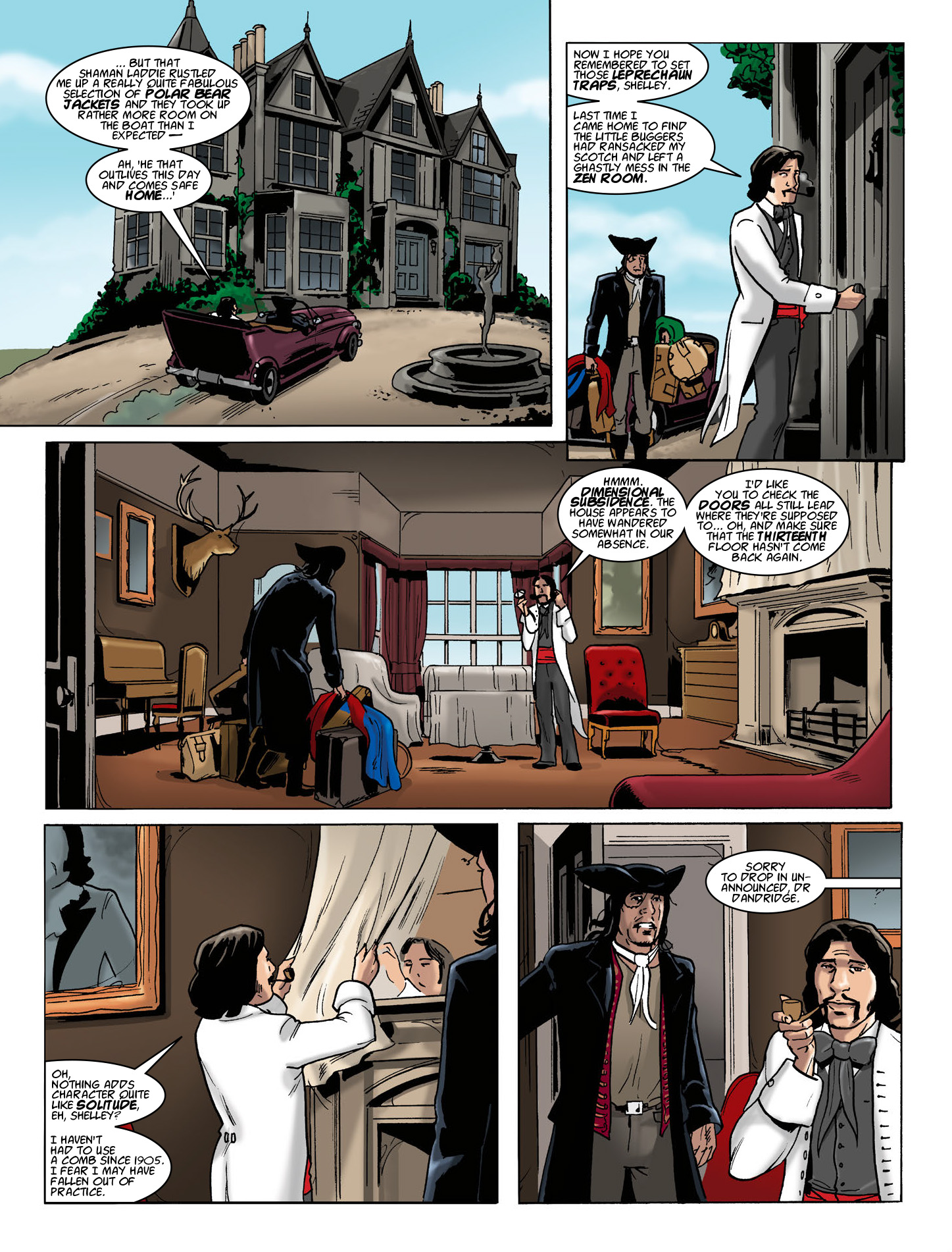 Read online Dandridge: Return of the Chap comic -  Issue # TPB - 35