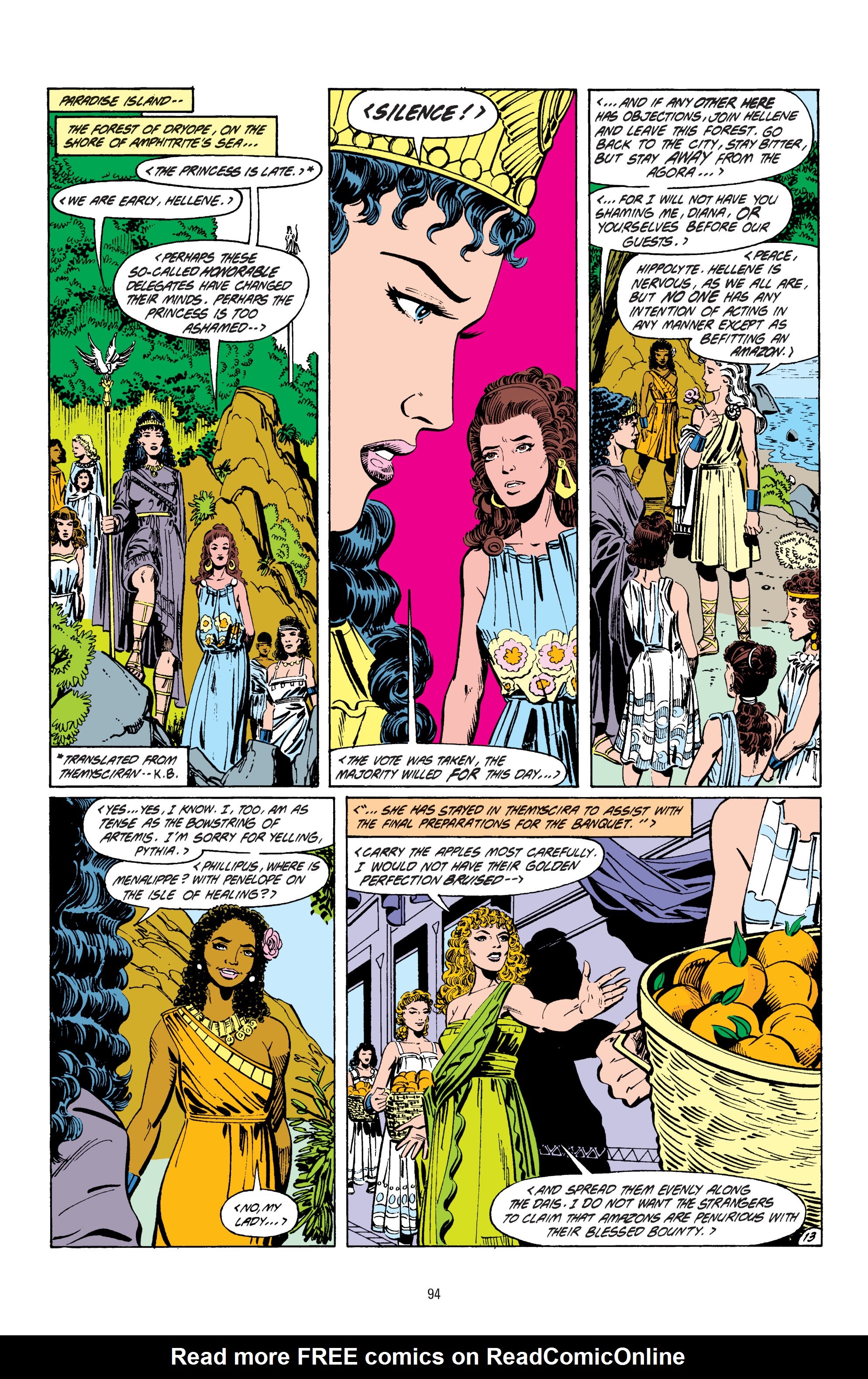 Read online Wonder Woman By George Pérez comic -  Issue # TPB 4 (Part 1) - 94