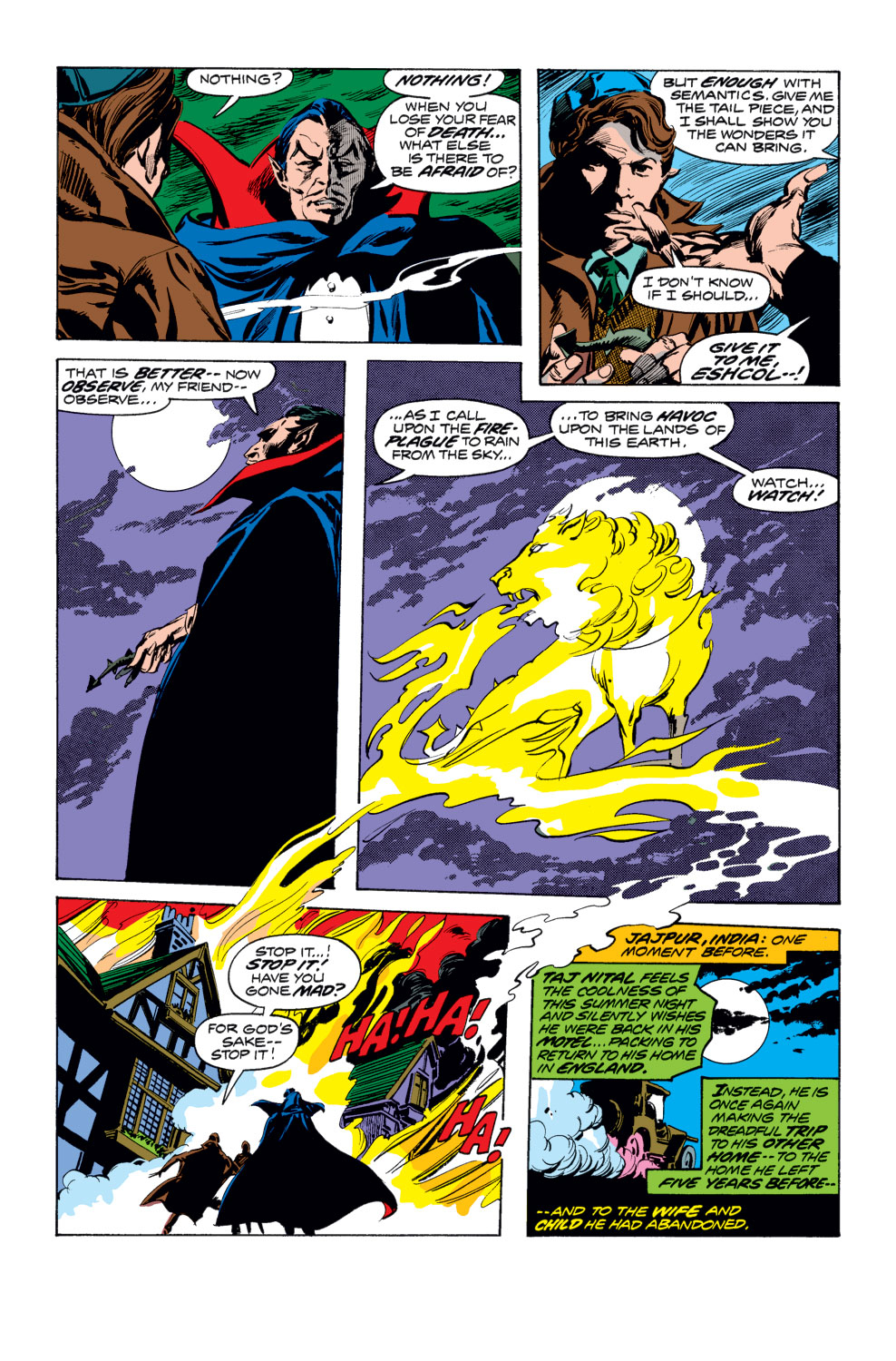 Read online Tomb of Dracula (1972) comic -  Issue #27 - 10