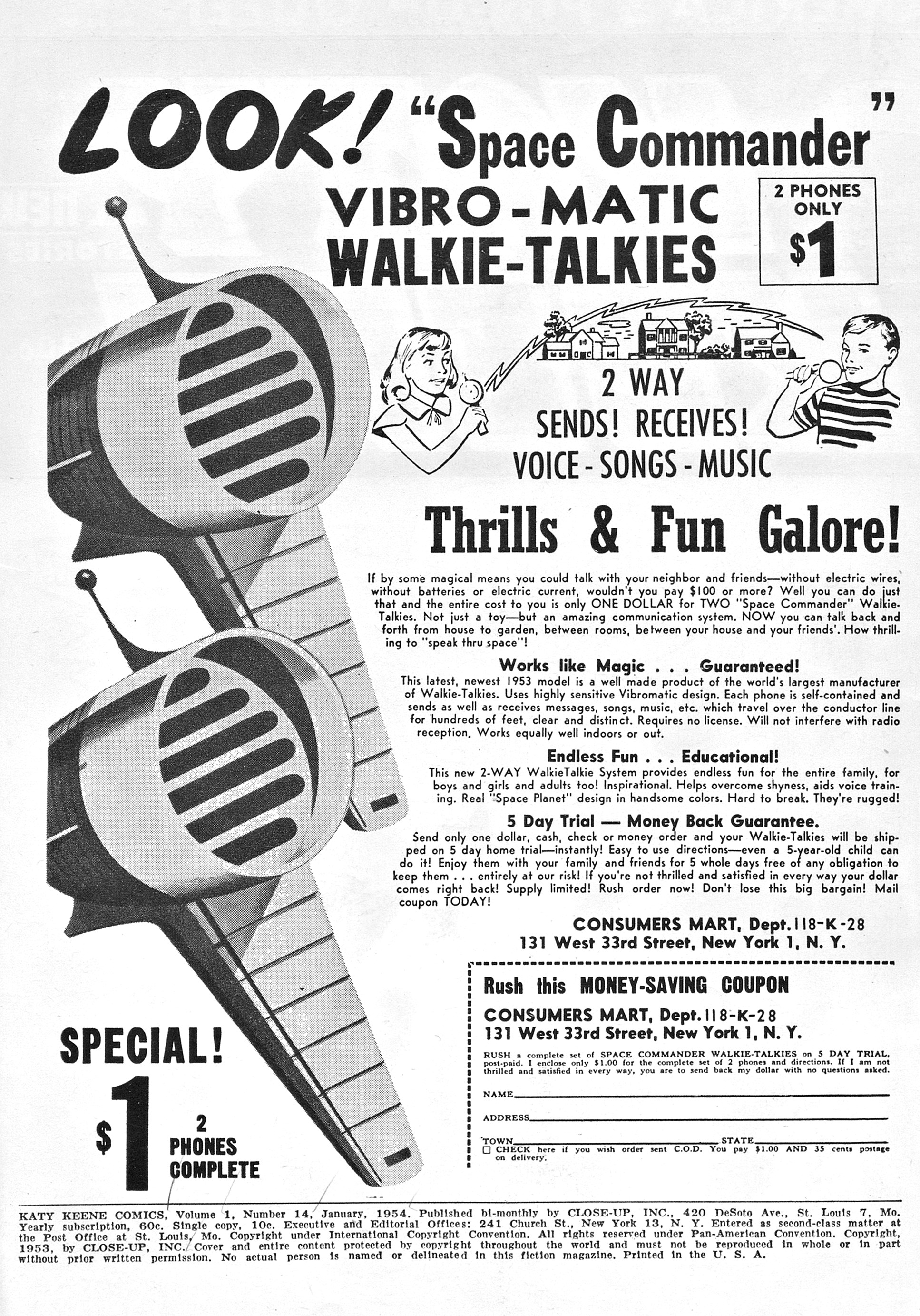 Read online Katy Keene (1949) comic -  Issue #14 - 2