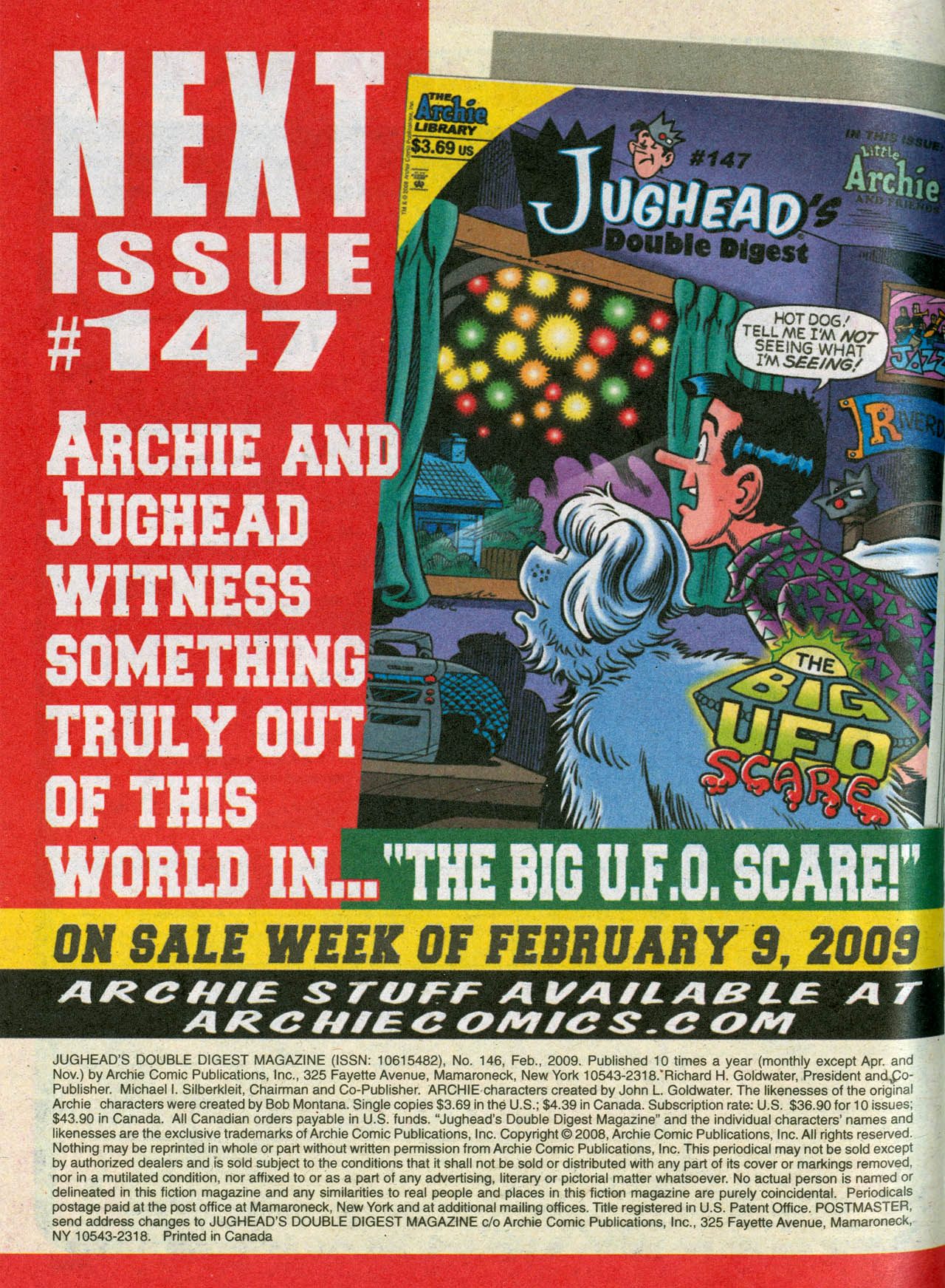 Read online Jughead's Double Digest Magazine comic -  Issue #146 - 178