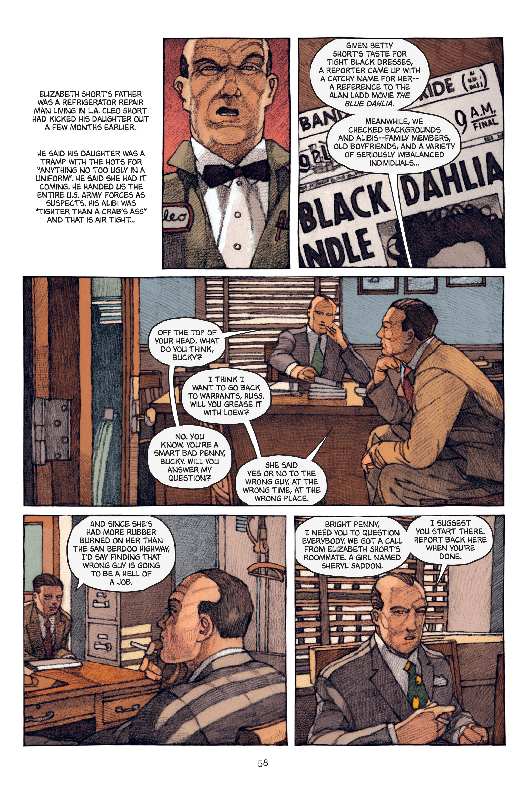 Read online The Black Dahlia comic -  Issue # Full - 59