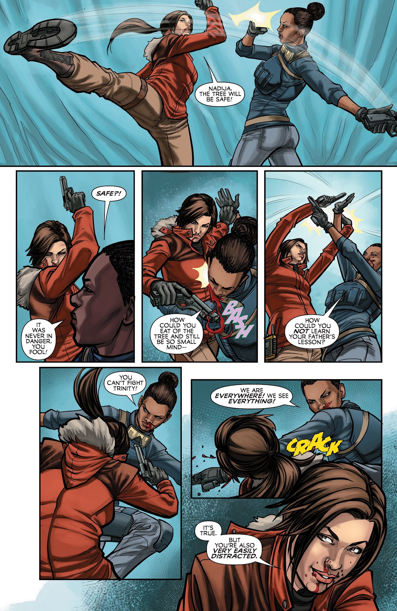 Read online Tomb Raider: Inferno comic -  Issue #4 - 9