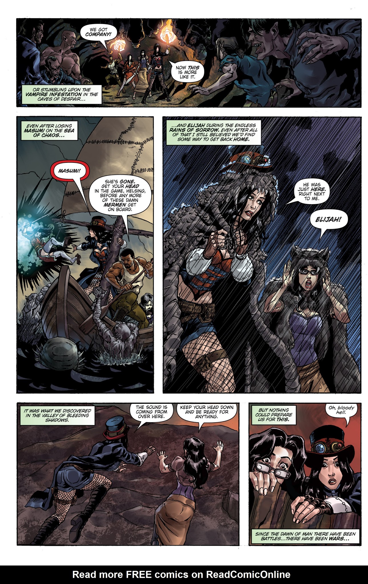 Read online Grimm Fairy Tales presents Hunters: The Shadowlands comic -  Issue # TPB - 15