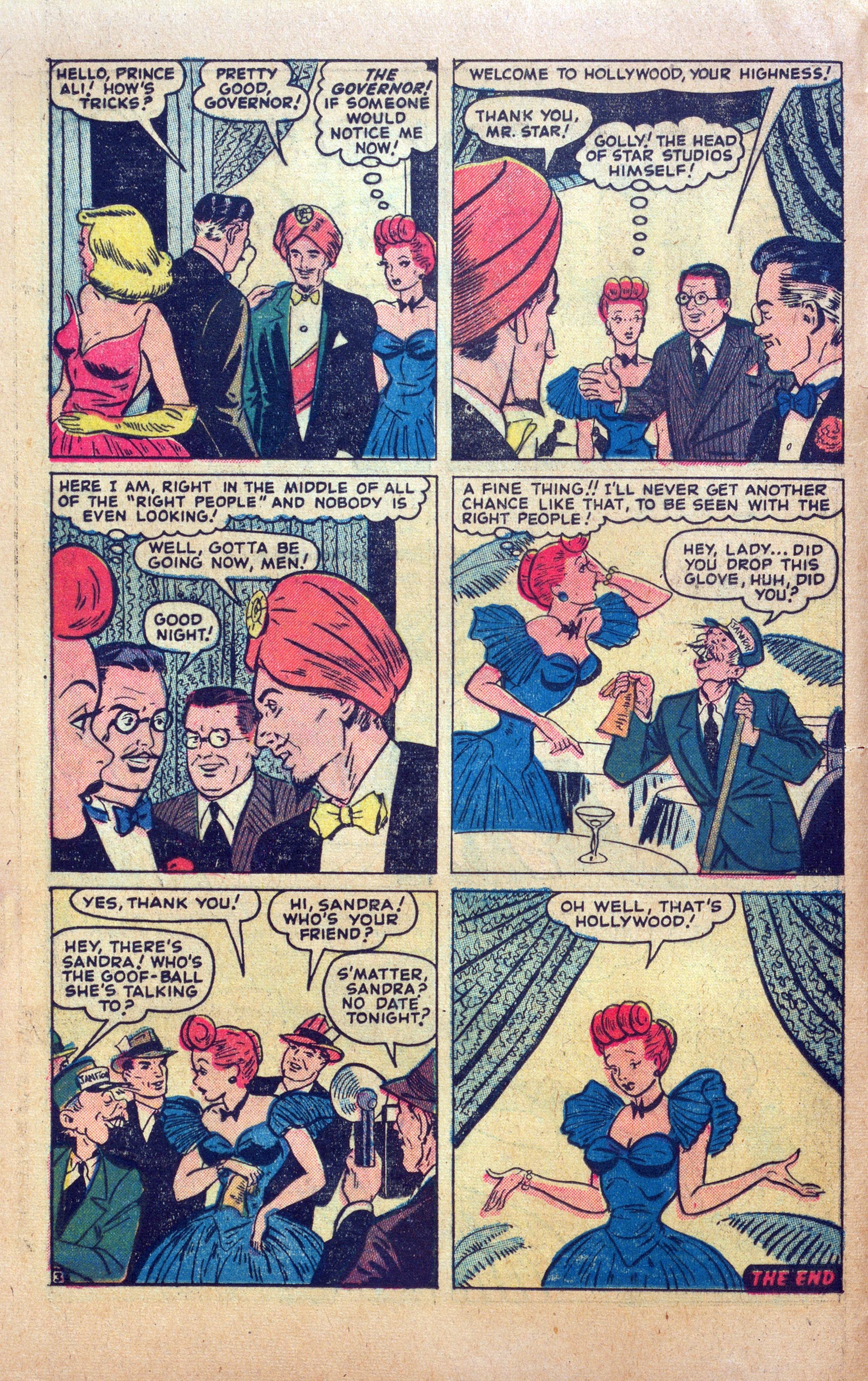 Read online Hedy Of Hollywood Comics comic -  Issue #50 - 14