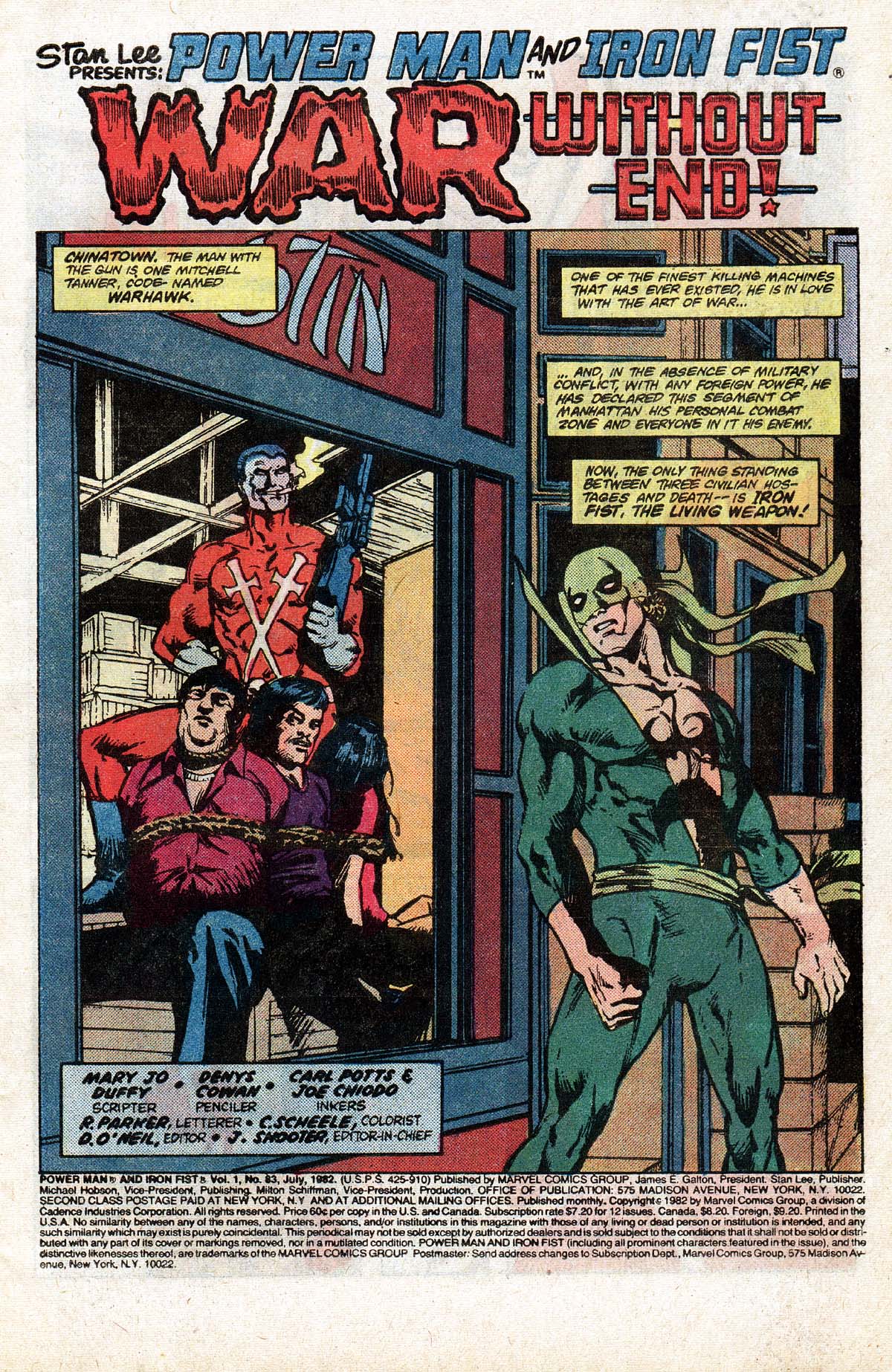 Read online Power Man and Iron Fist (1978) comic -  Issue #83 - 2