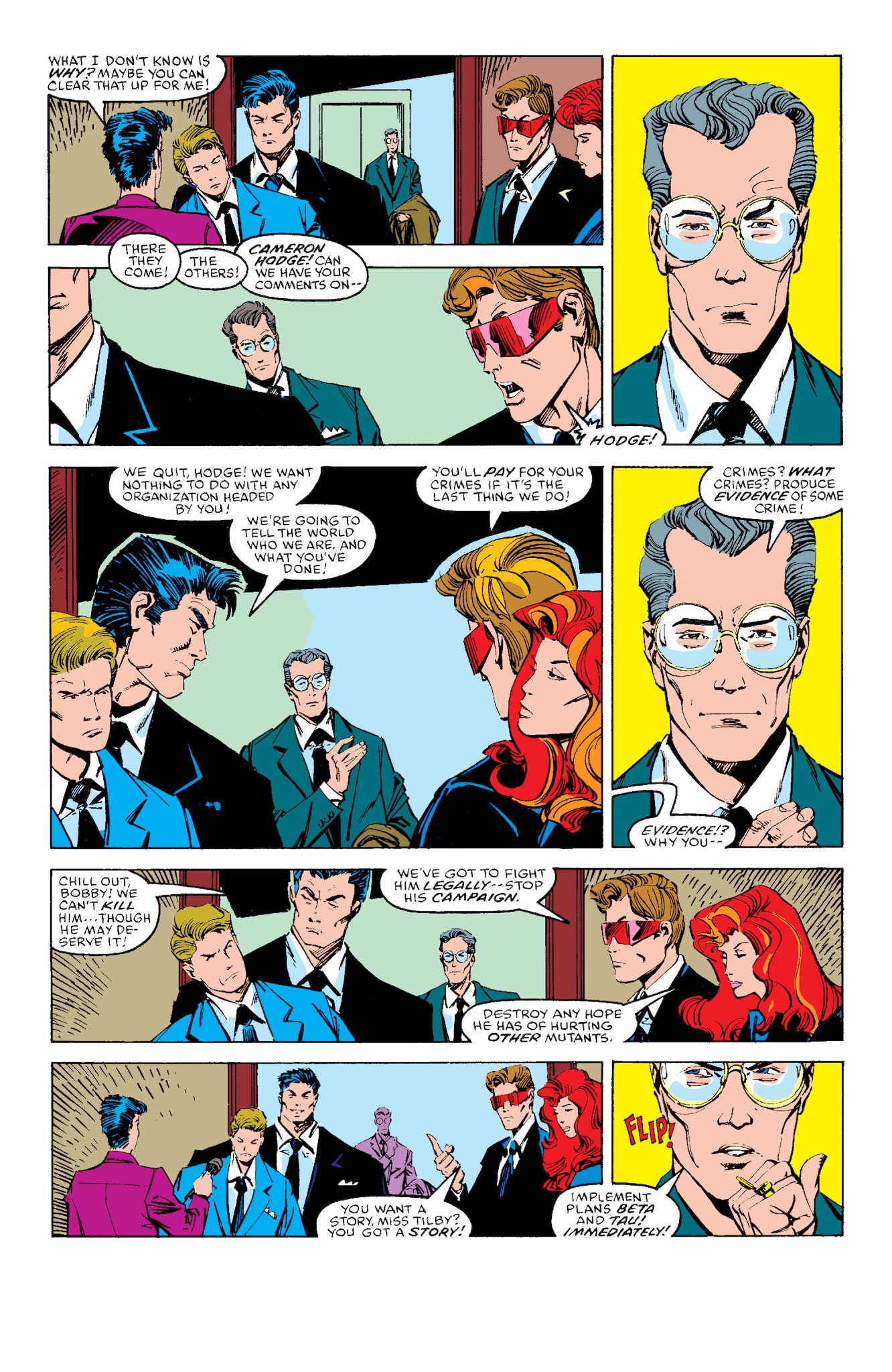 Read online X-Men: Fall of the Mutants comic -  Issue # TPB 2 (Part 2) - 33