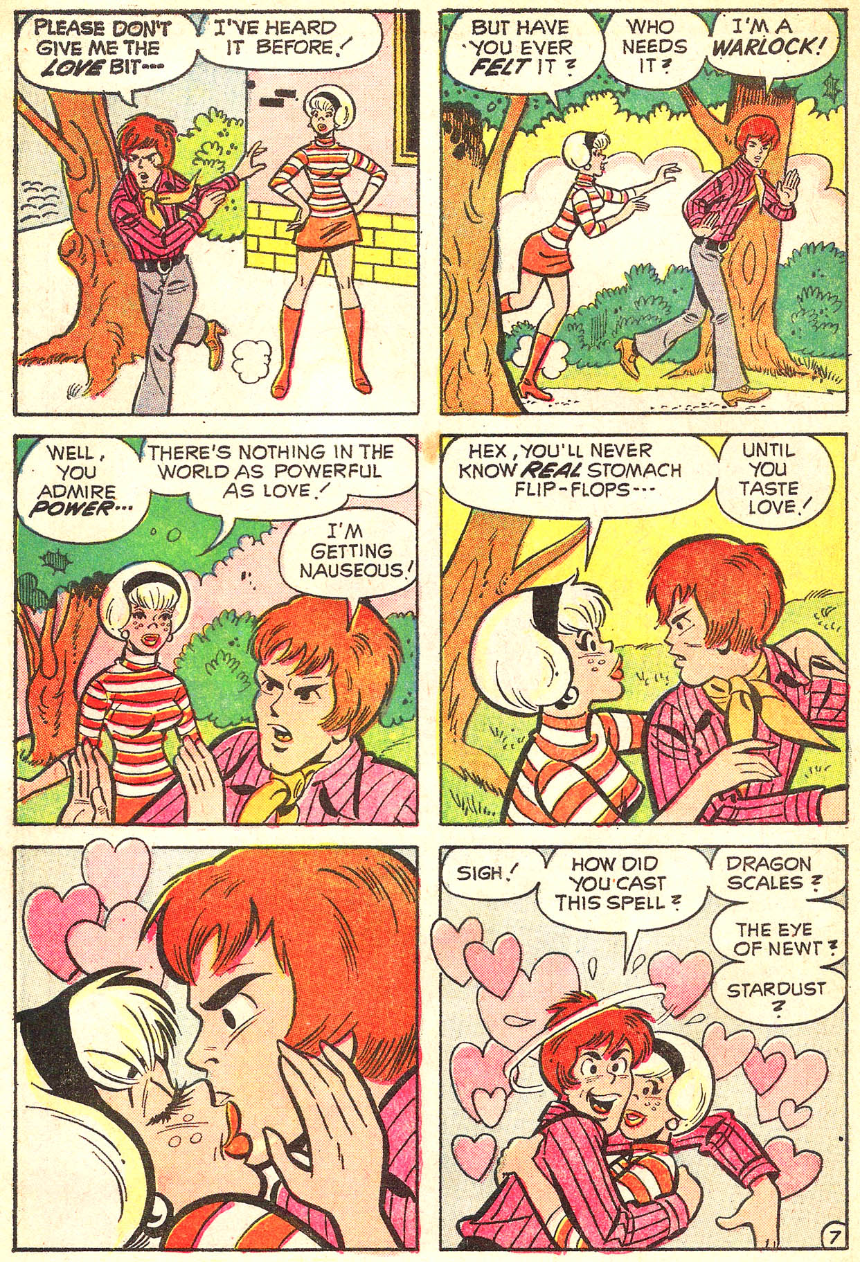 Read online Sabrina The Teenage Witch (1971) comic -  Issue #6 - 10