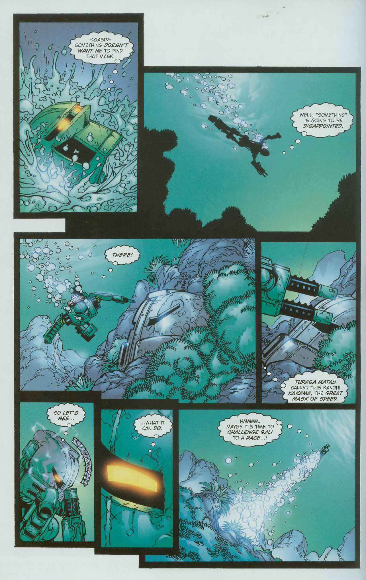 Read online Bionicle comic -  Issue #2 - 14