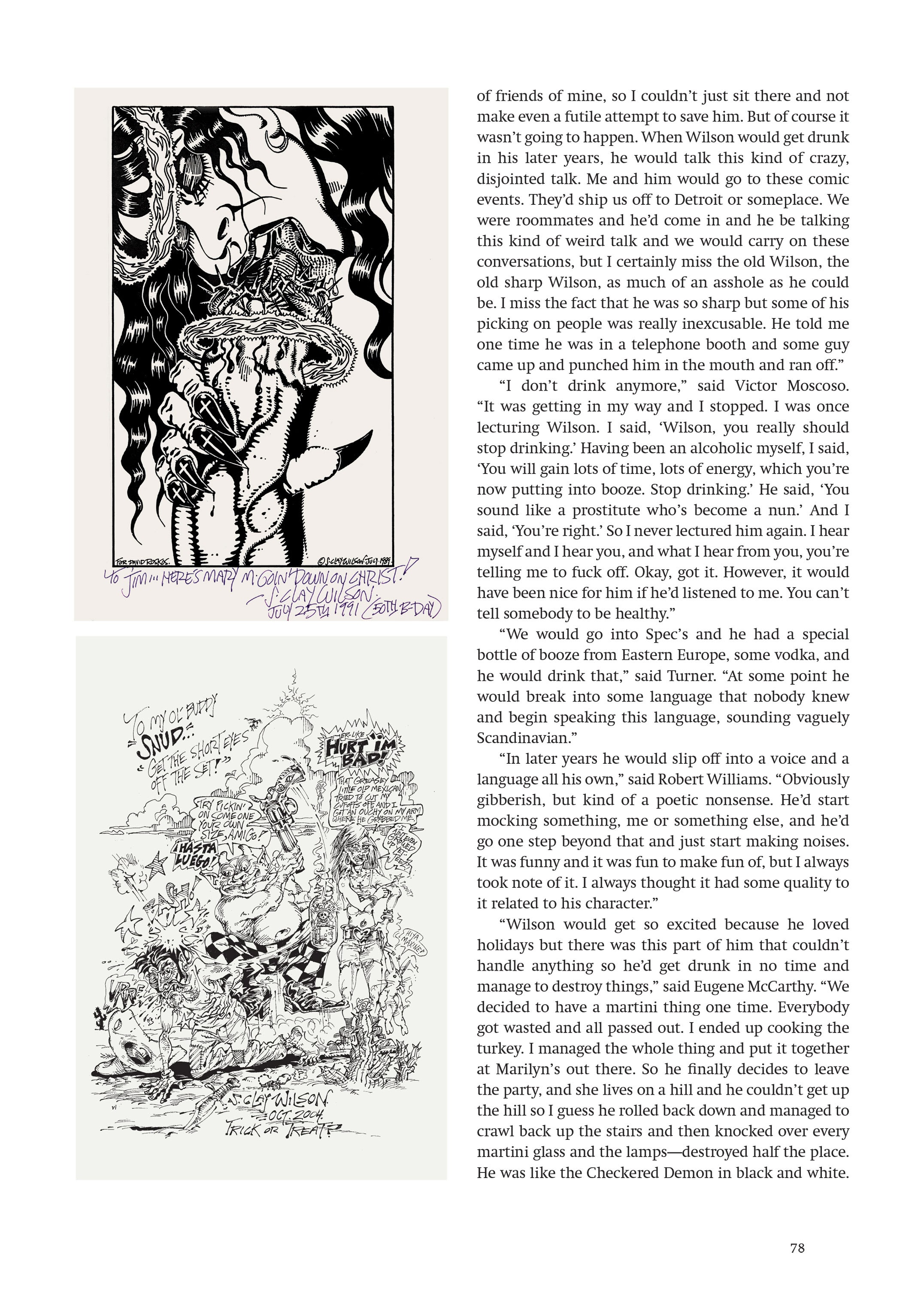Read online The Mythology of S. Clay Wilson comic -  Issue # Belgian Lace from Hell (Part 1) - 80