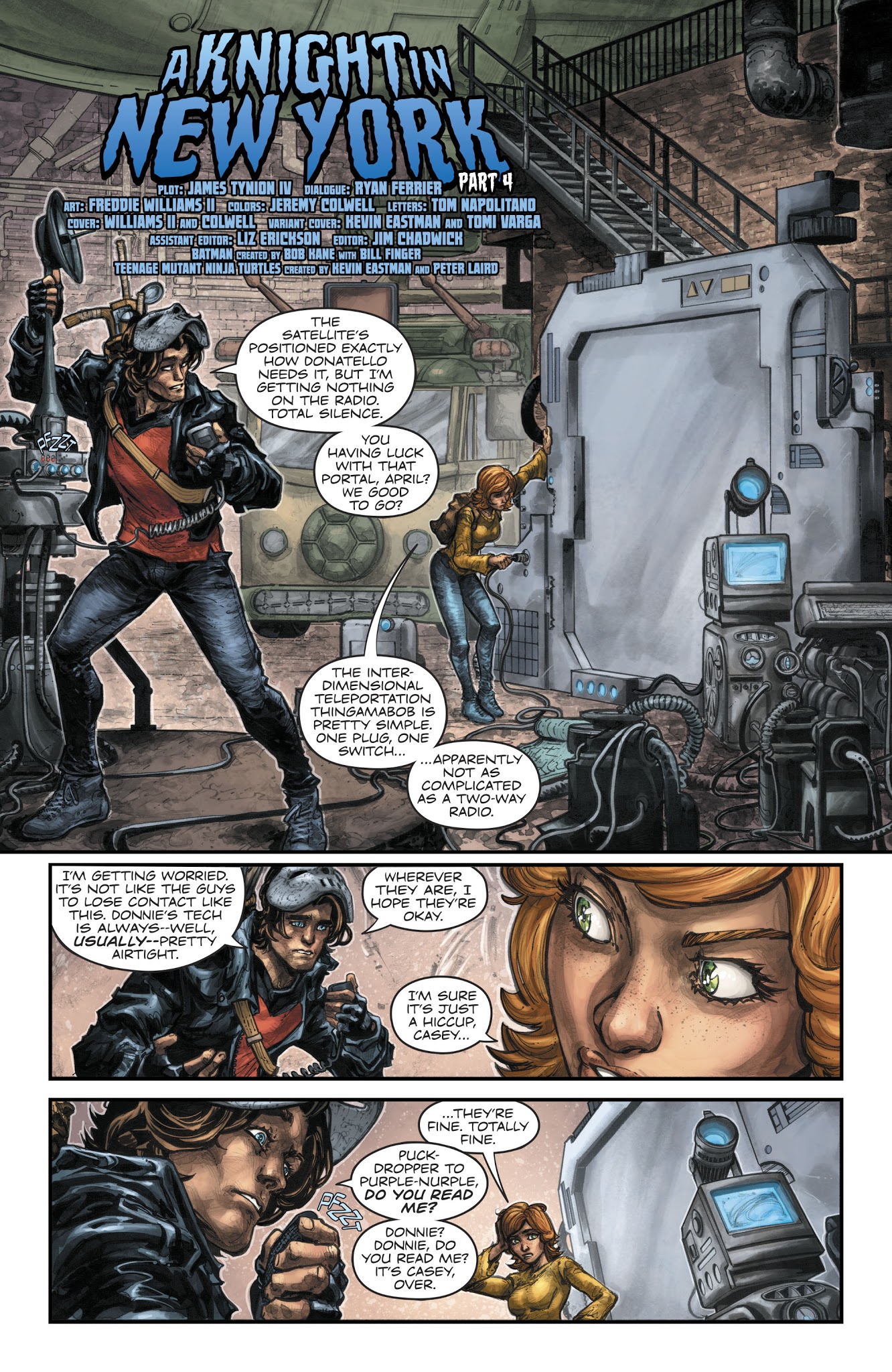 Read online Batman/Teenage Mutant Ninja Turtles II comic -  Issue #4 - 4