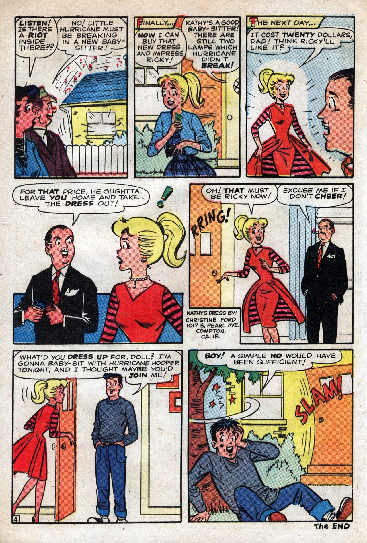 Read online Kathy (1959) comic -  Issue #10 - 32