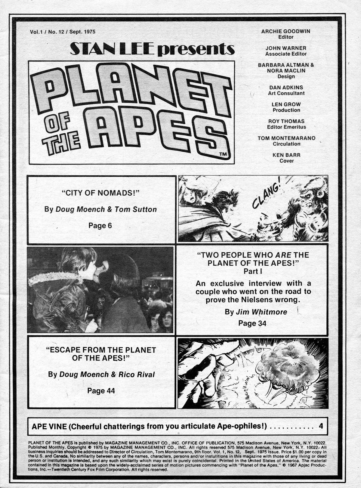 Read online Planet of the Apes comic -  Issue #12 - 3