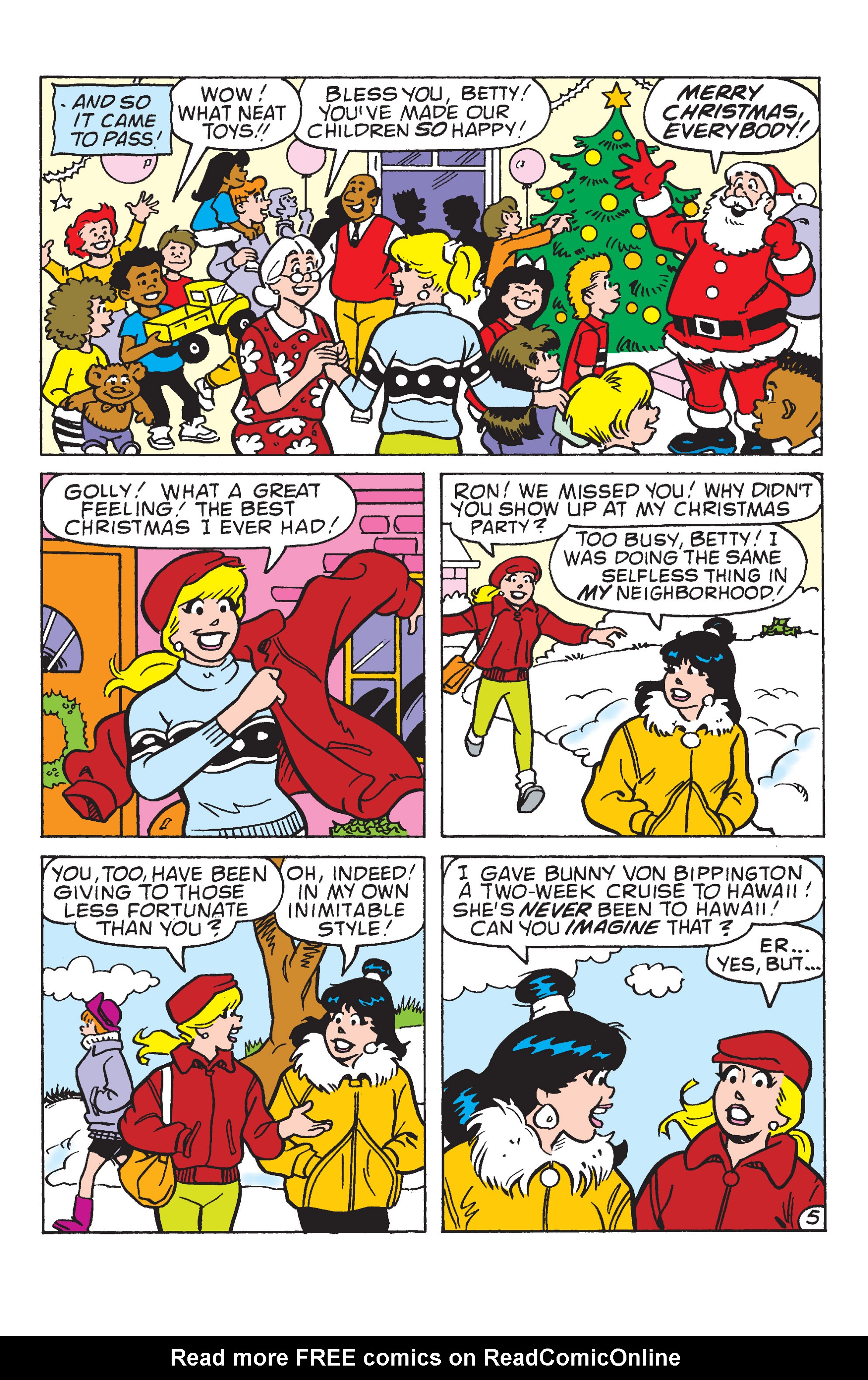 Read online Archie's Christmas Spirit comic -  Issue # TPB - 89