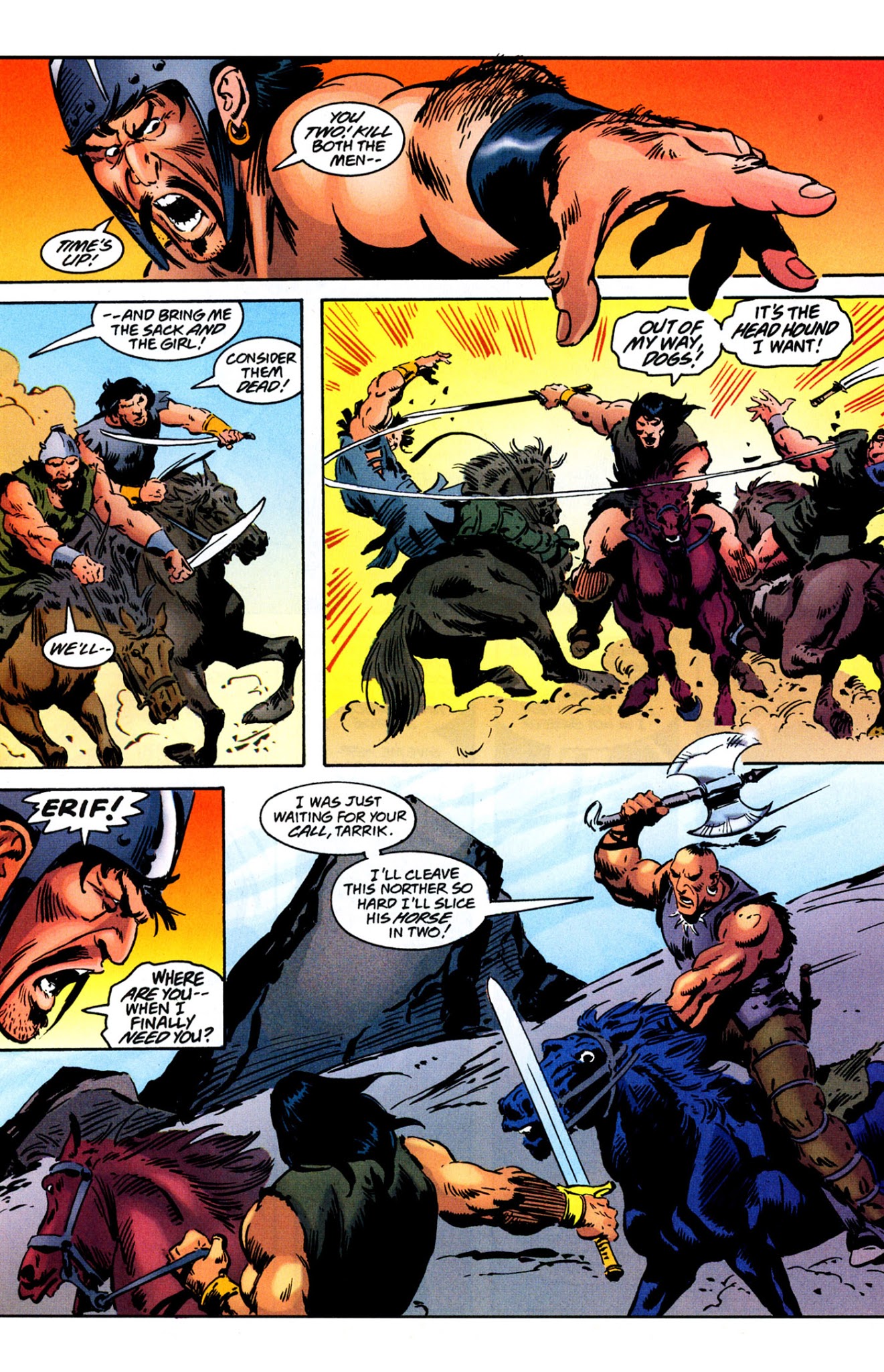 Read online Conan the Barbarian: Death Covered In Gold comic -  Issue #1 - 9