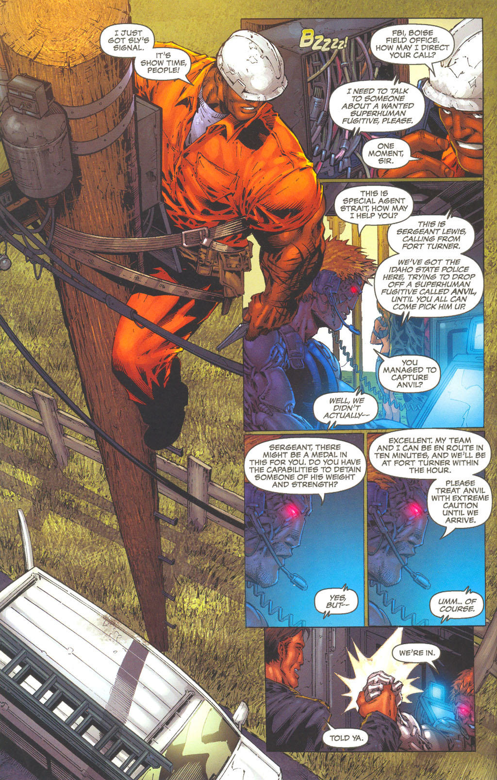 Read online Strykeforce comic -  Issue #3 - 8