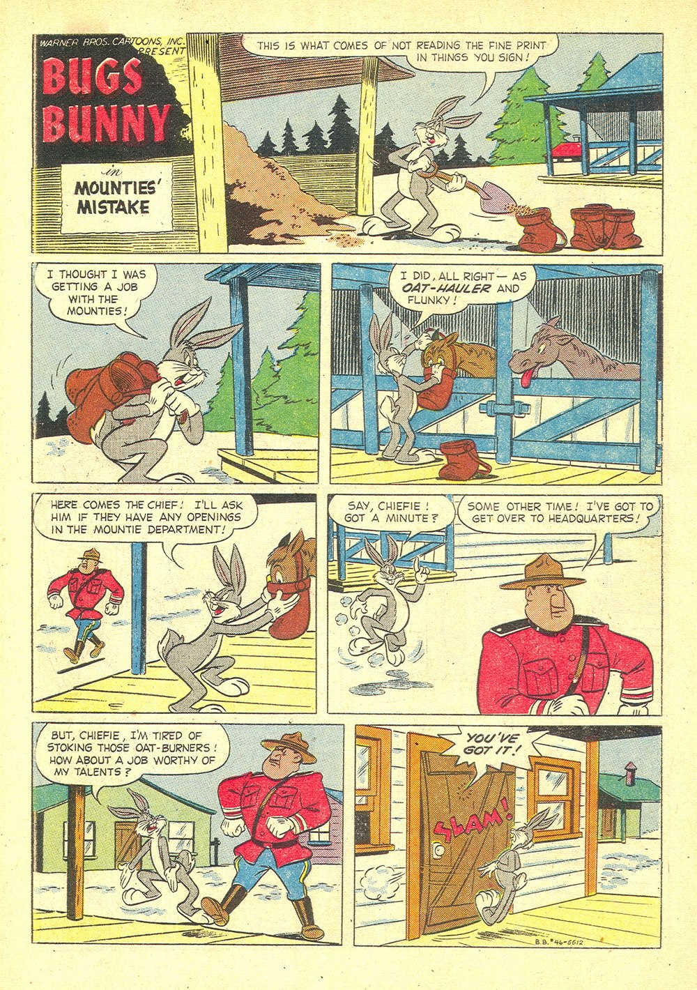 Read online Bugs Bunny comic -  Issue #46 - 3
