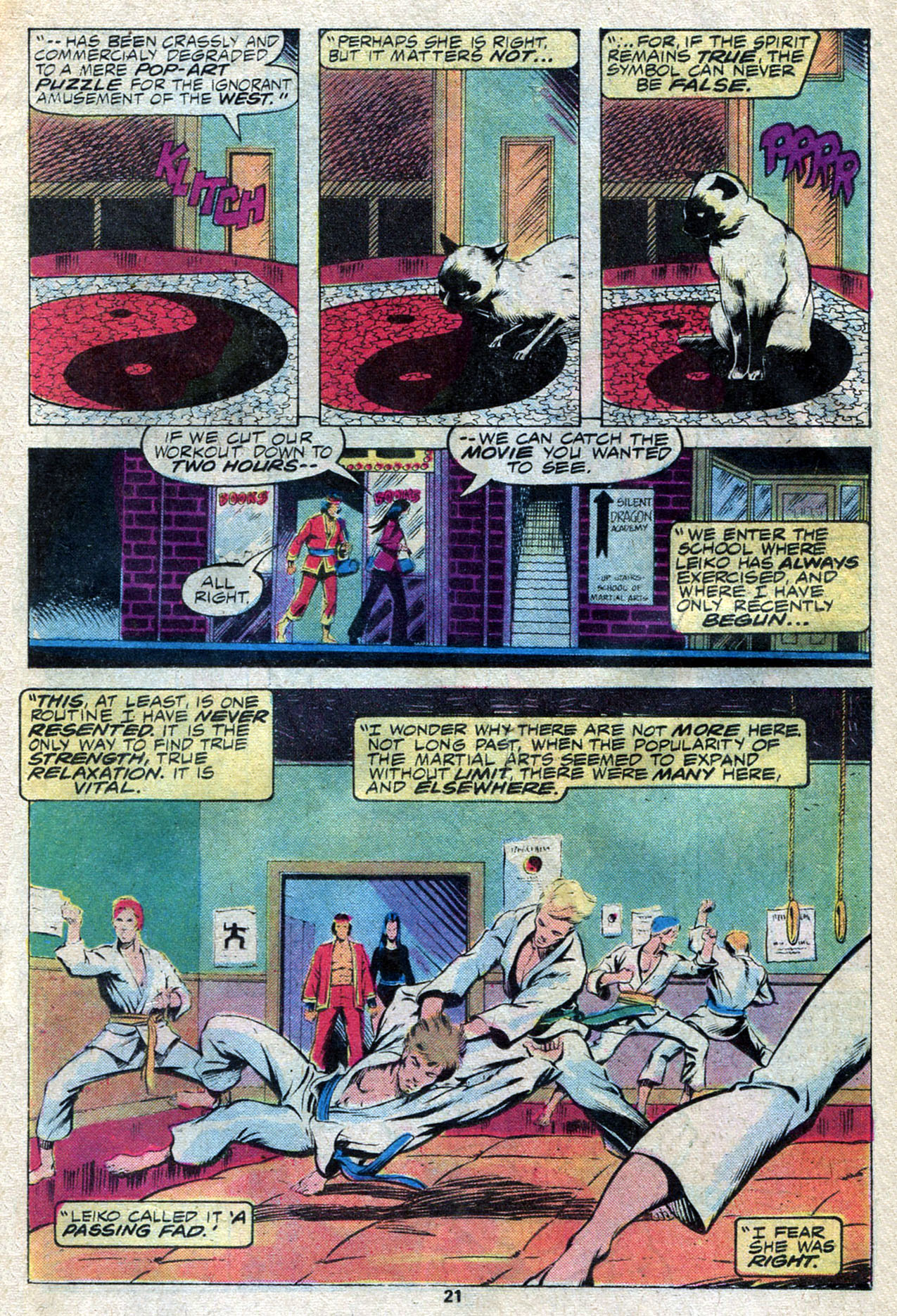 Read online Master of Kung Fu (1974) comic -  Issue #71 - 21