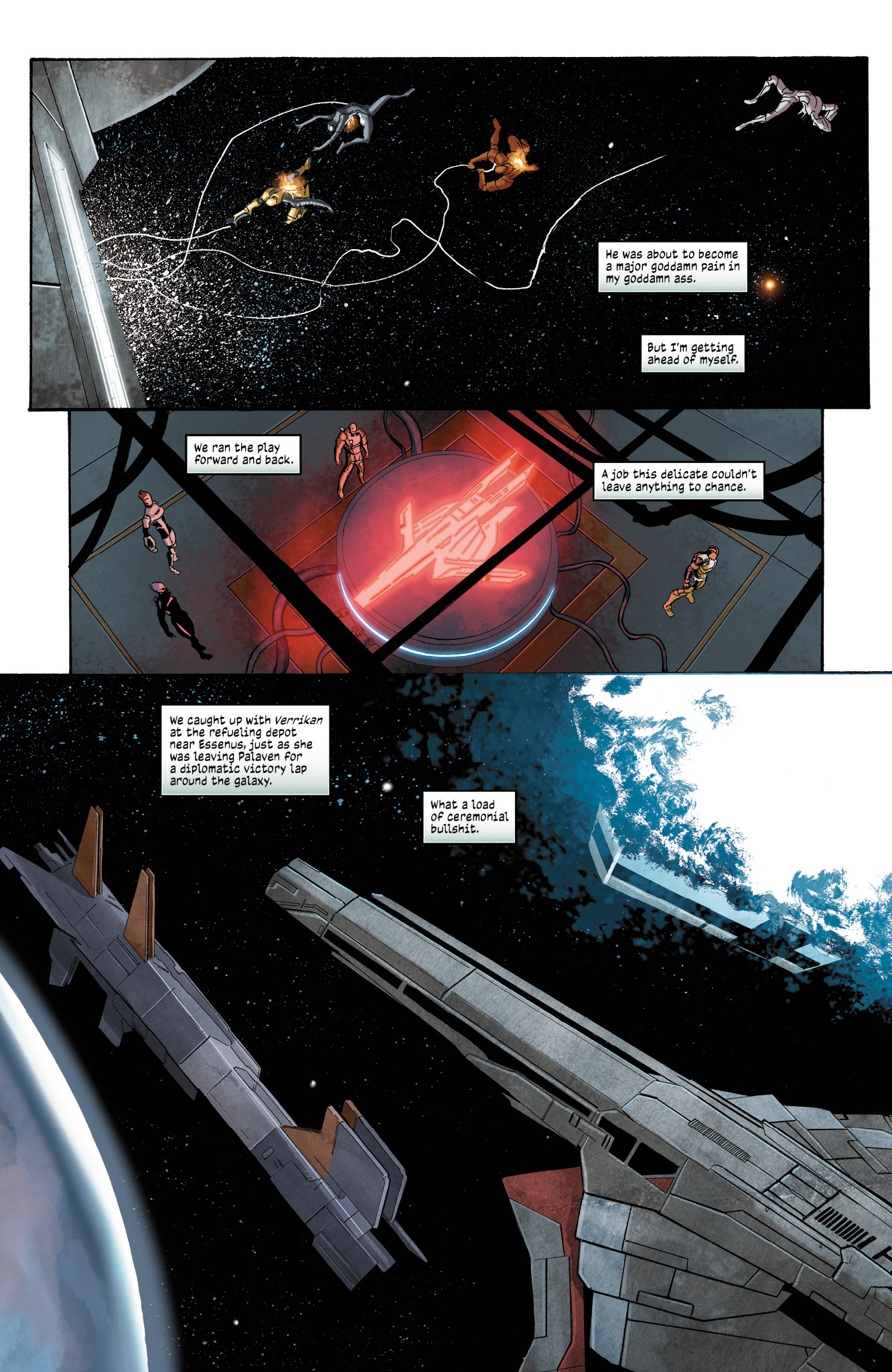 Read online Mass Effect: Foundation comic -  Issue #11 - 10