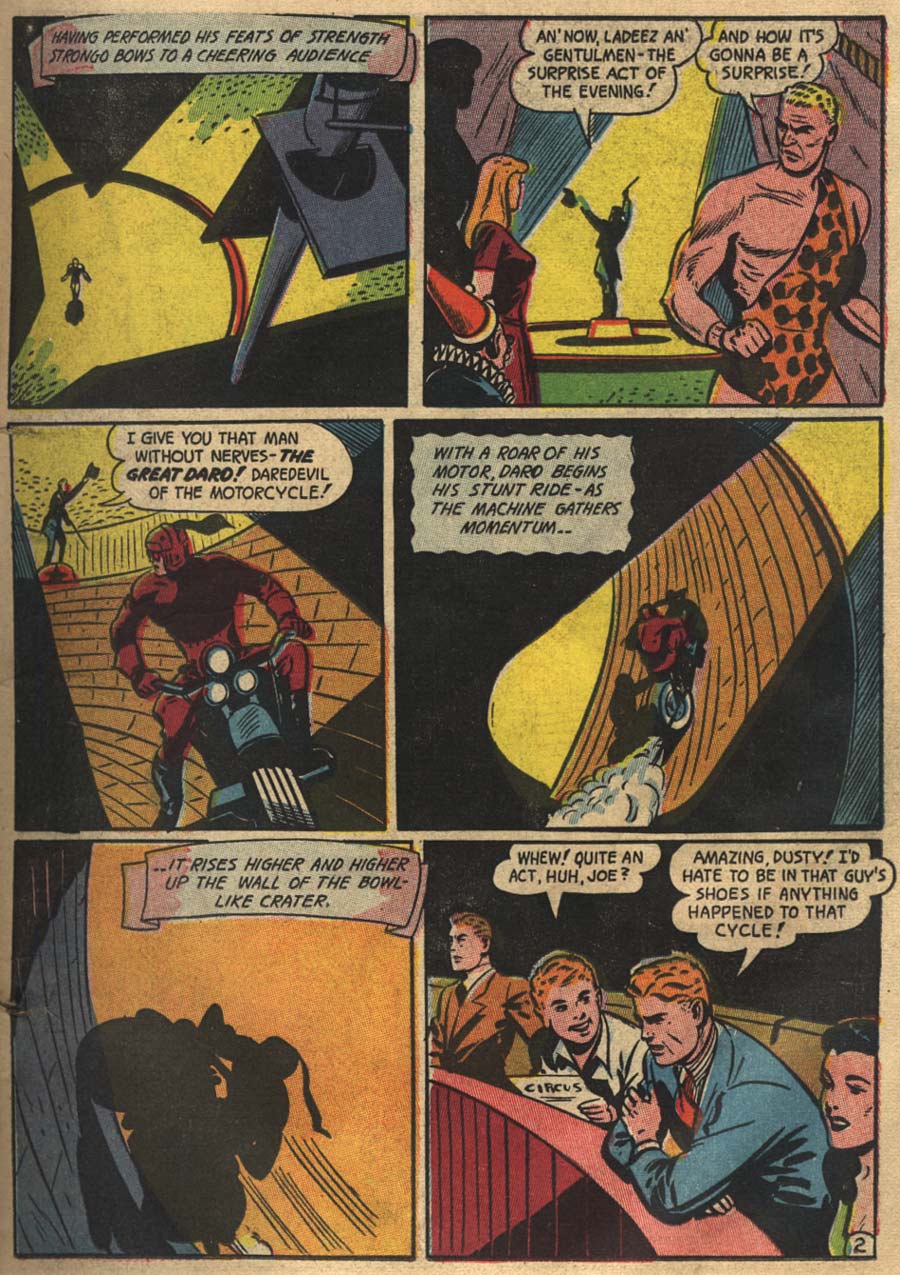 Read online Pep Comics comic -  Issue #53 - 17