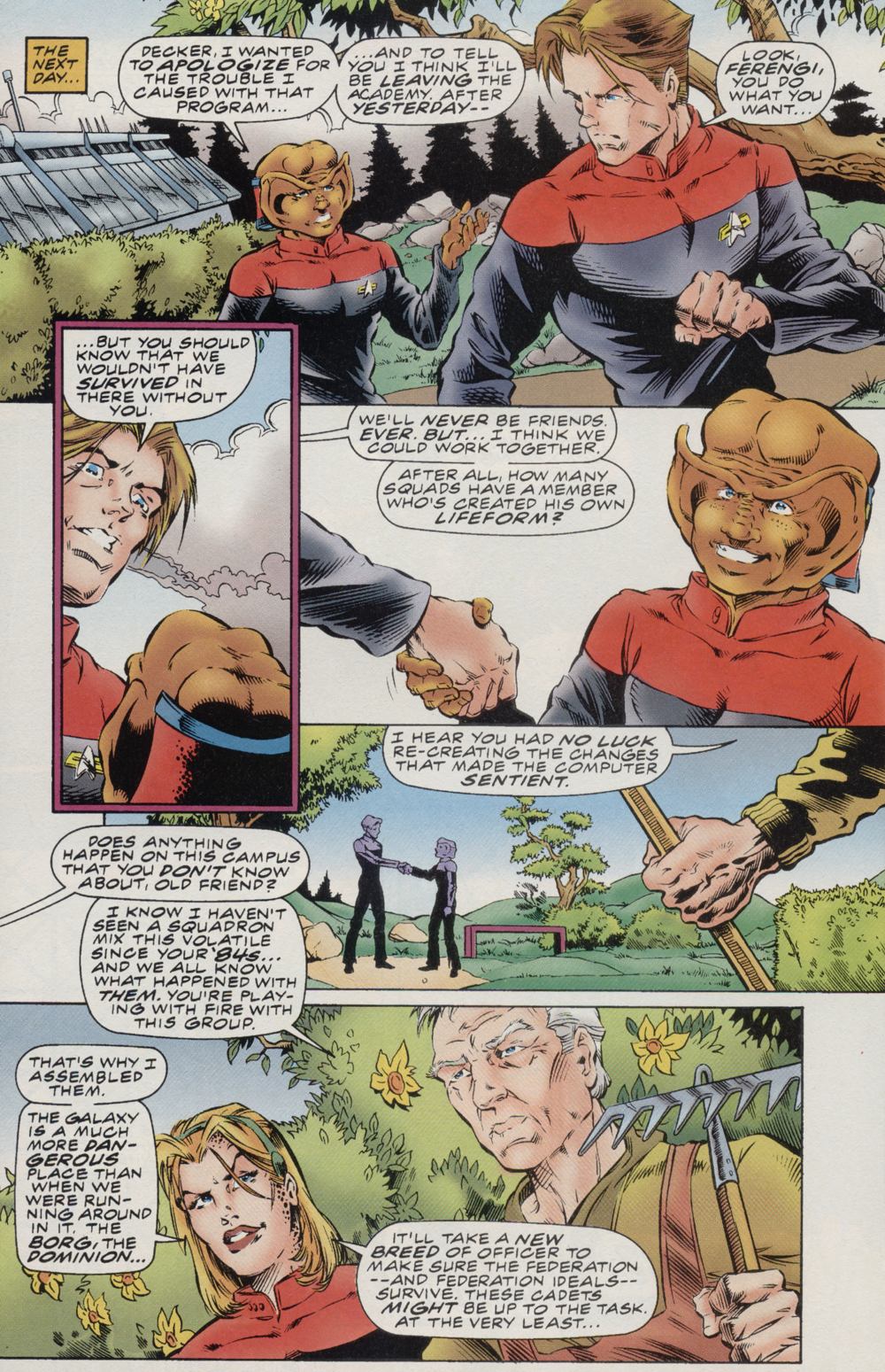 Read online Star Trek: Starfleet Academy (1996) comic -  Issue #1 - 22