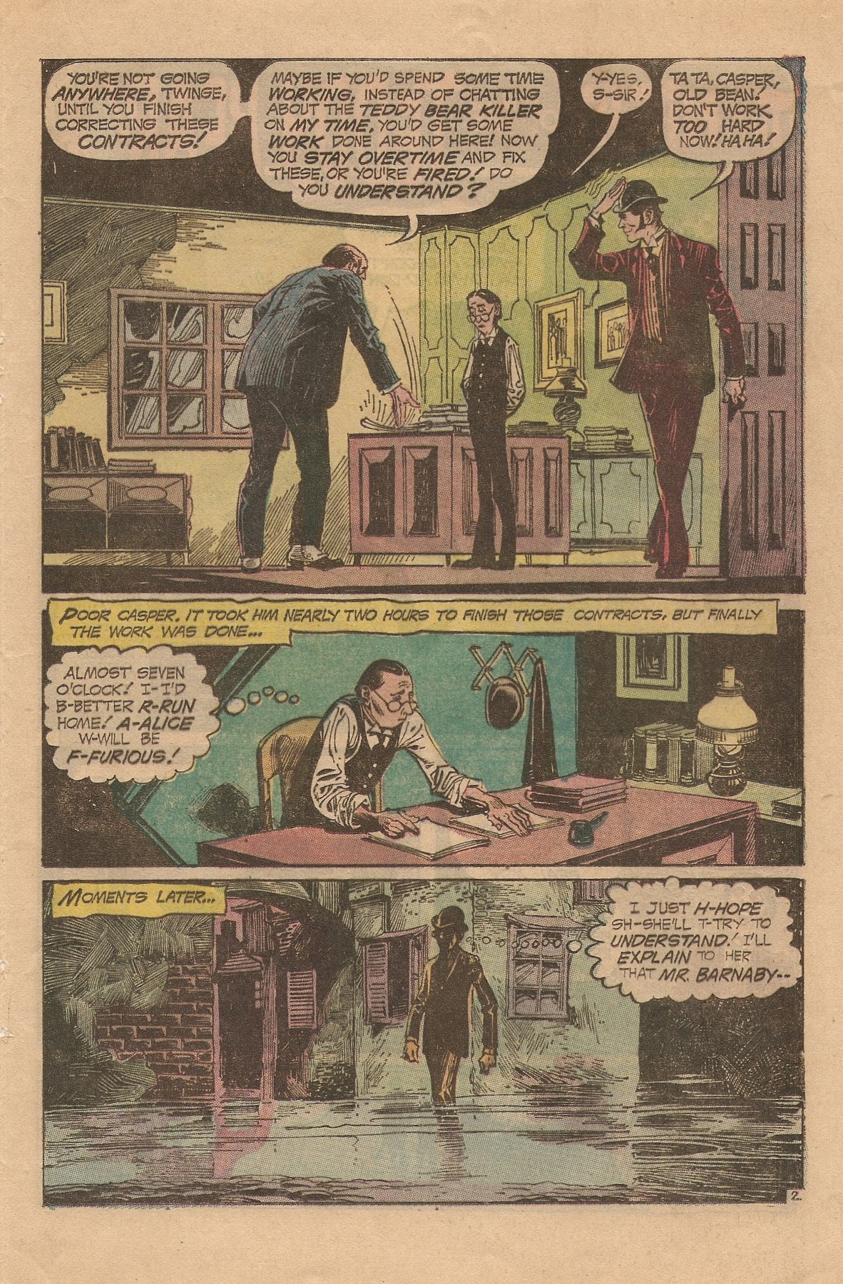 Read online House of Mystery (1951) comic -  Issue #222 - 21