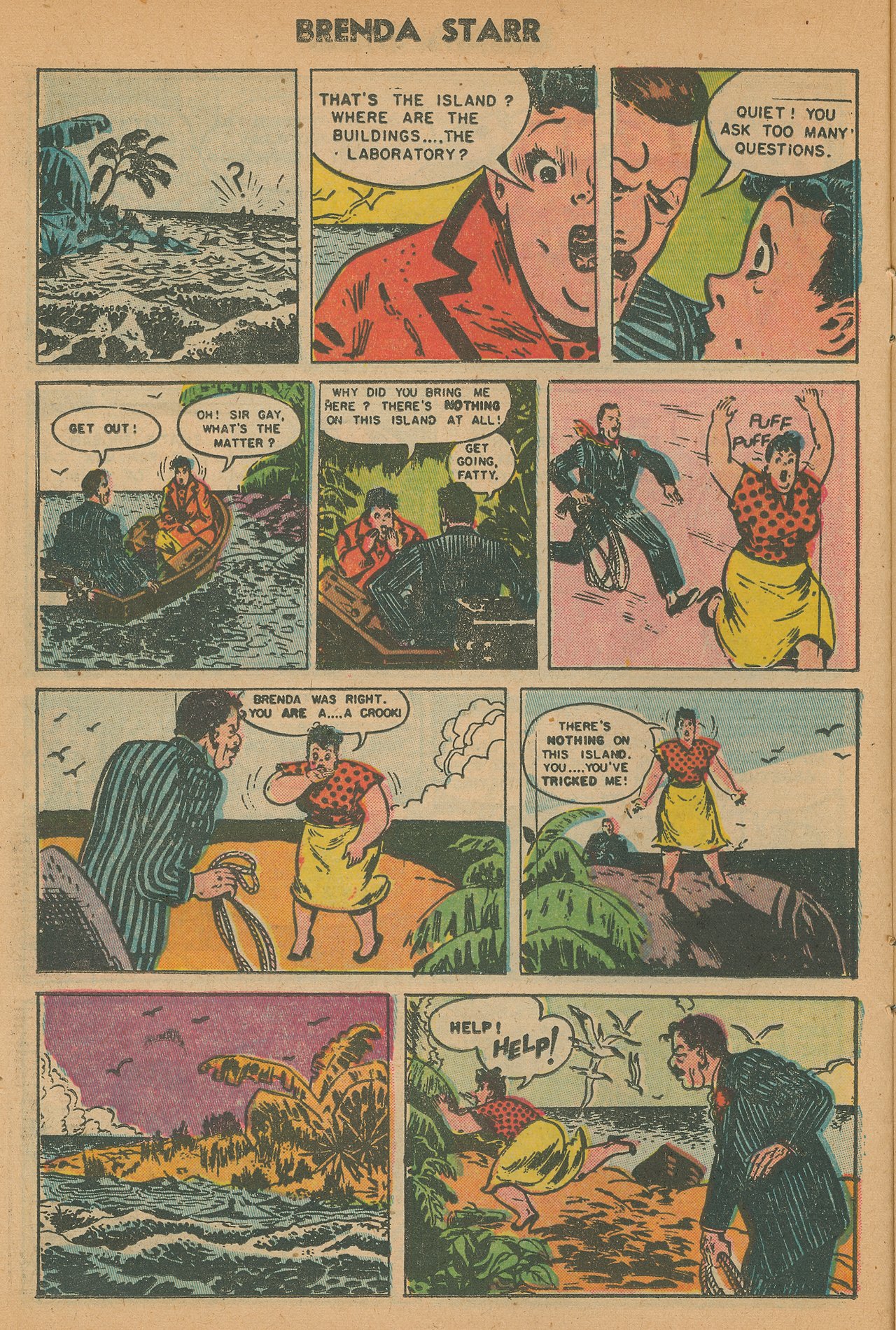 Read online Brenda Starr (1948) comic -  Issue #15 - 14