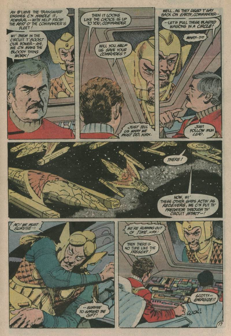 Read online Star Trek (1984) comic -  Issue #36 - 18