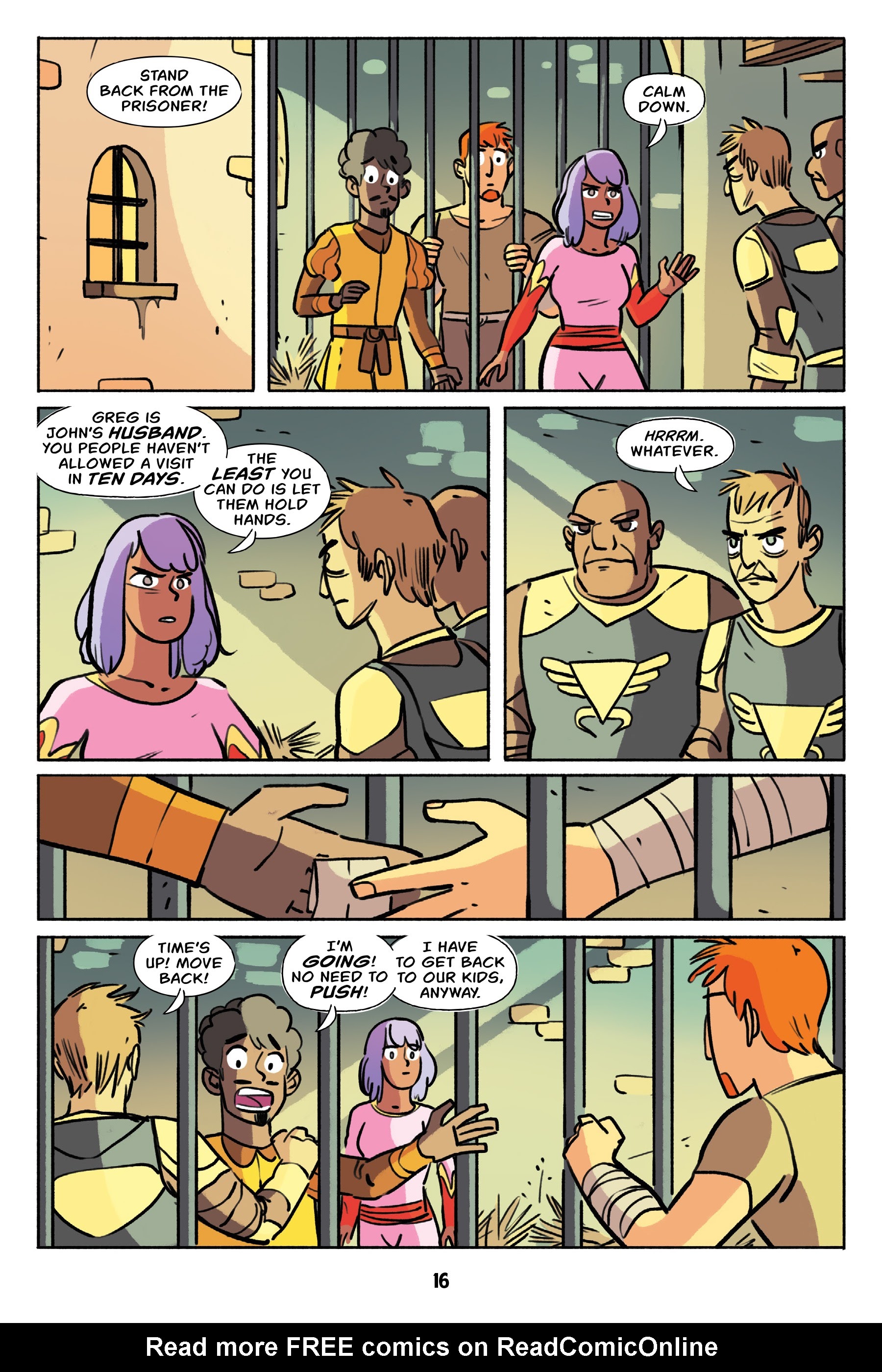 Read online Wrassle Castle comic -  Issue #3 - 17