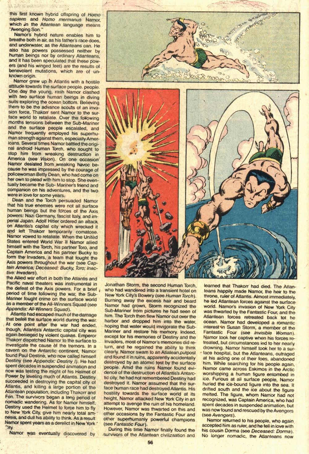 Read online The Official Handbook of the Marvel Universe Deluxe Edition comic -  Issue #12 - 58