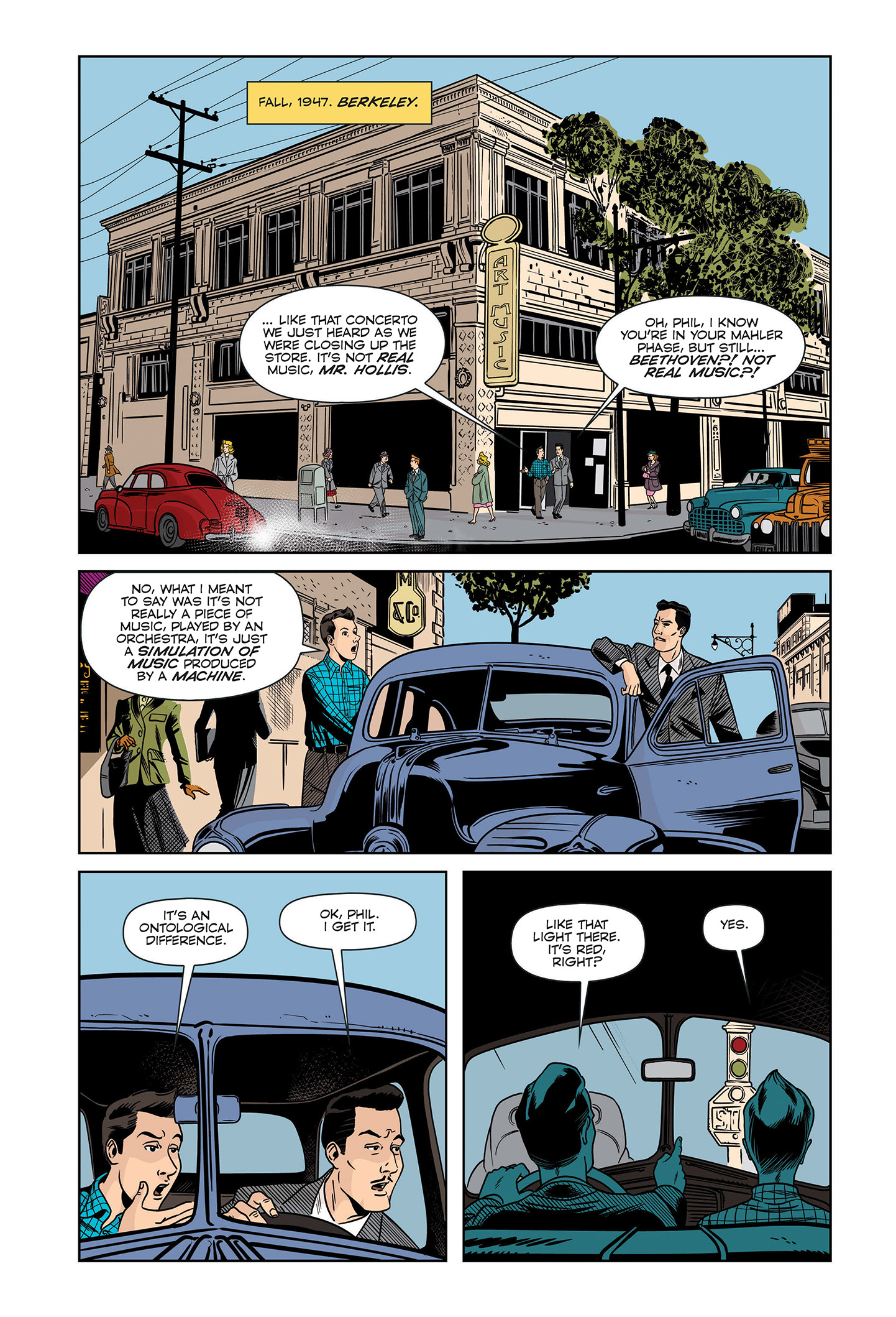 Read online Philip K. Dick: A Comics Biography comic -  Issue # TPB - 23