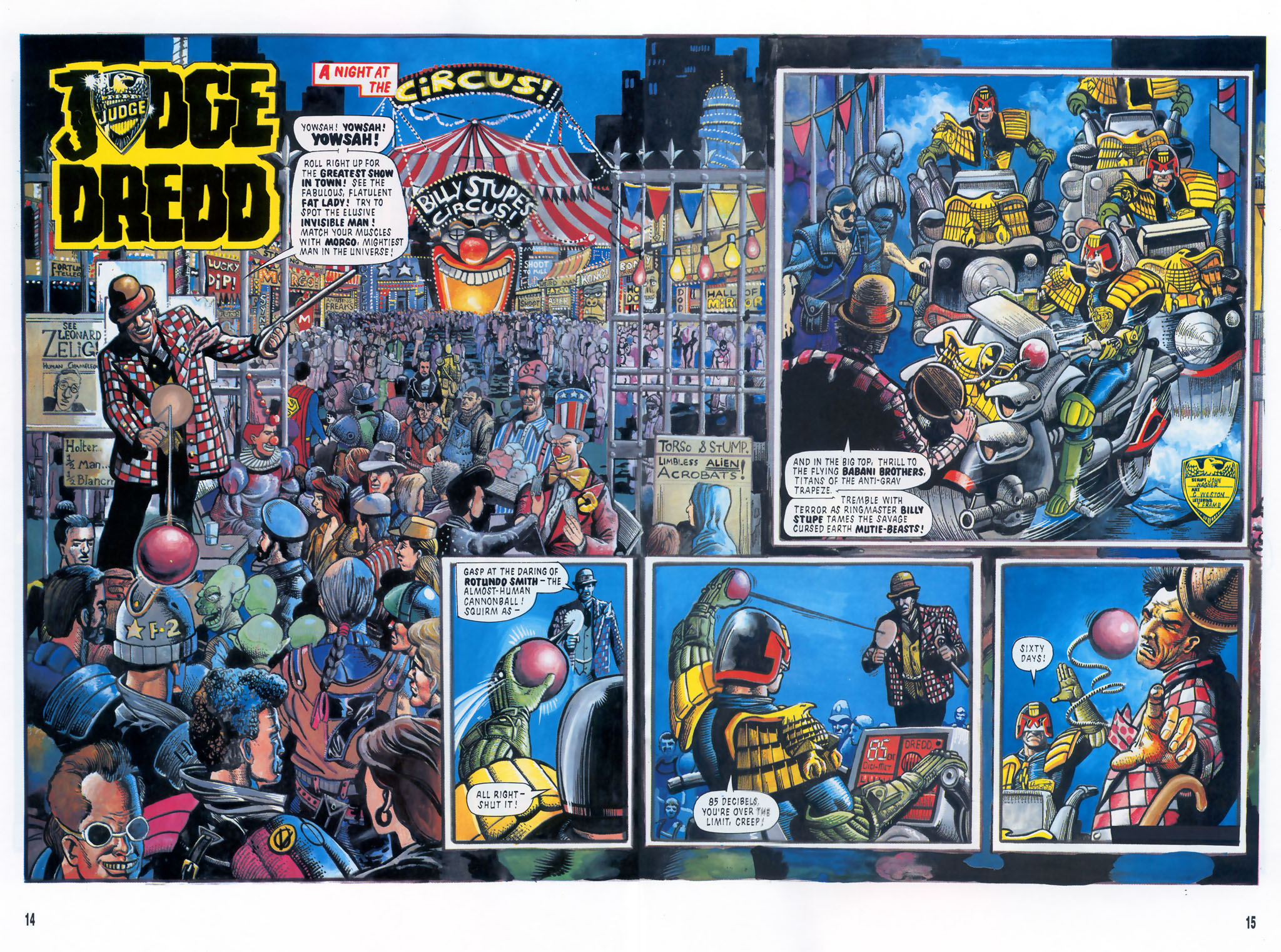 Read online Dredd Rules! comic -  Issue #1 - 13
