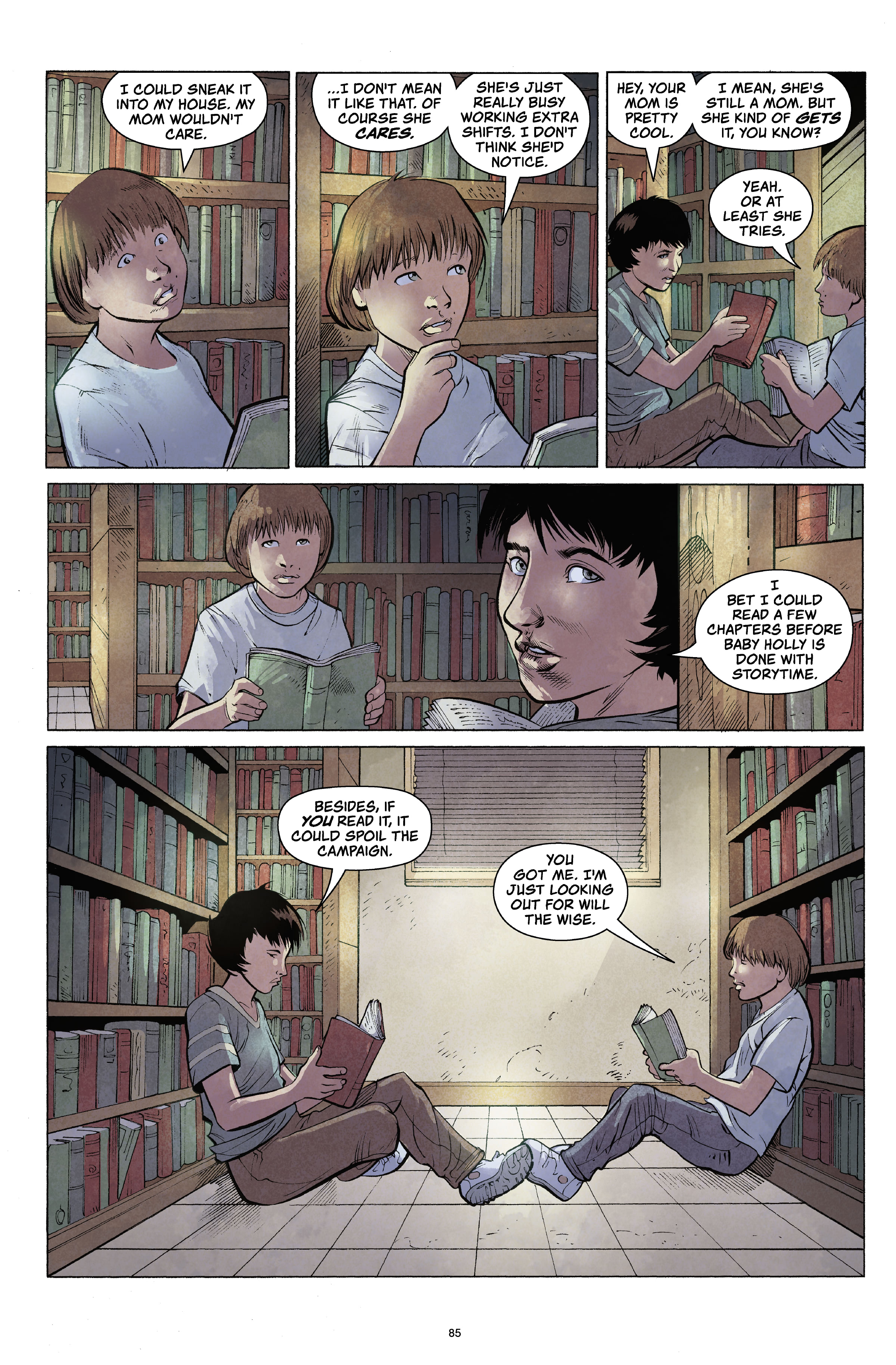Read online Stranger Things Library Edition comic -  Issue # TPB 1 (Part 1) - 85