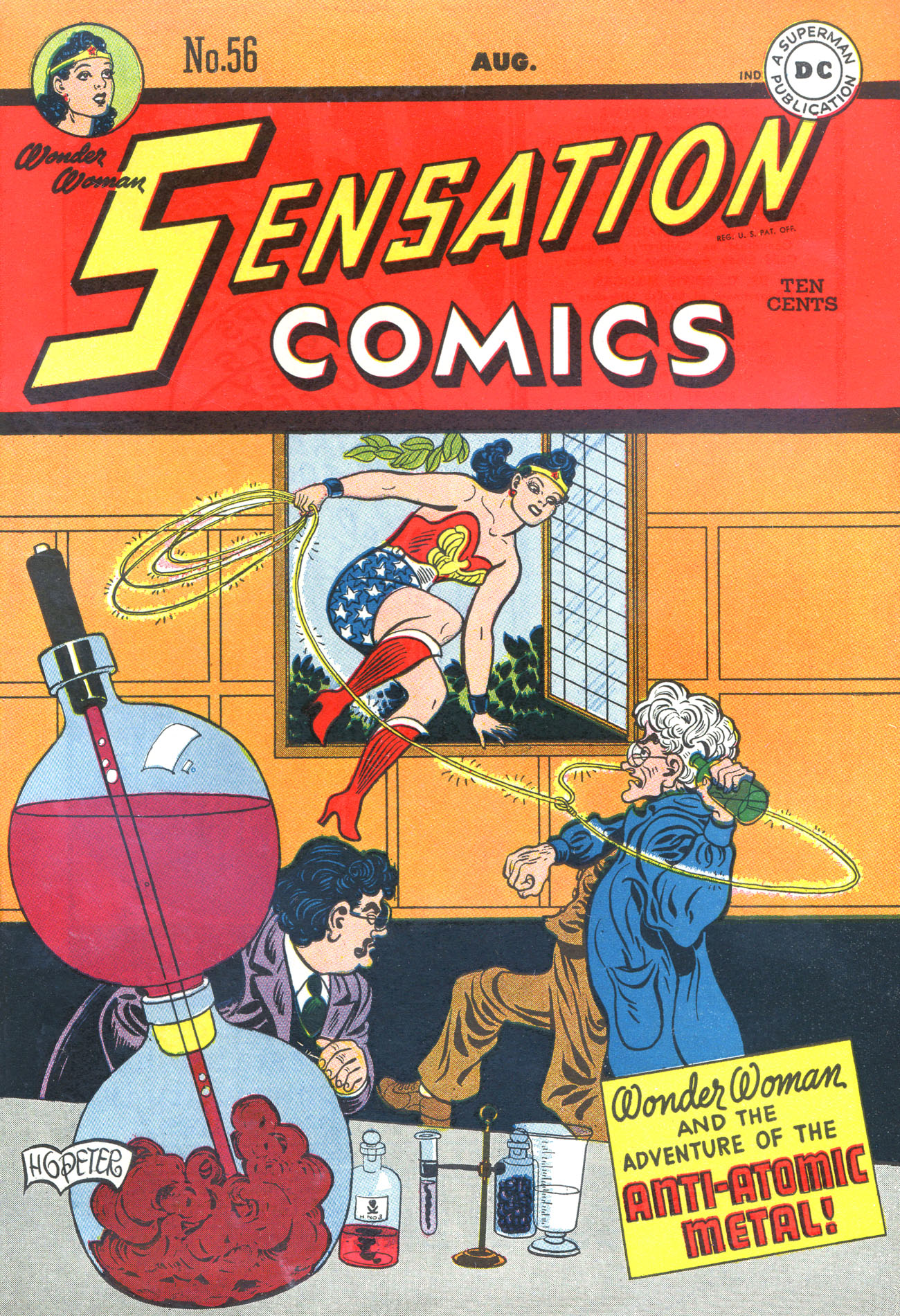 Read online Sensation (Mystery) Comics comic -  Issue #56 - 1