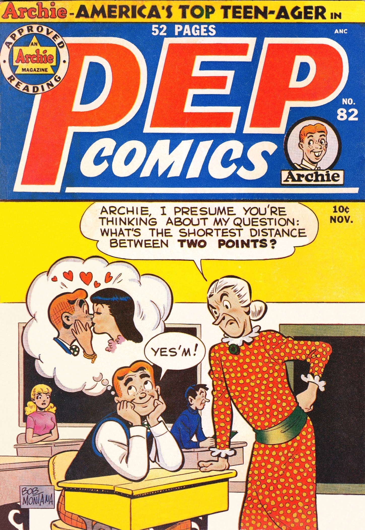 Read online Pep Comics comic -  Issue #82 - 1