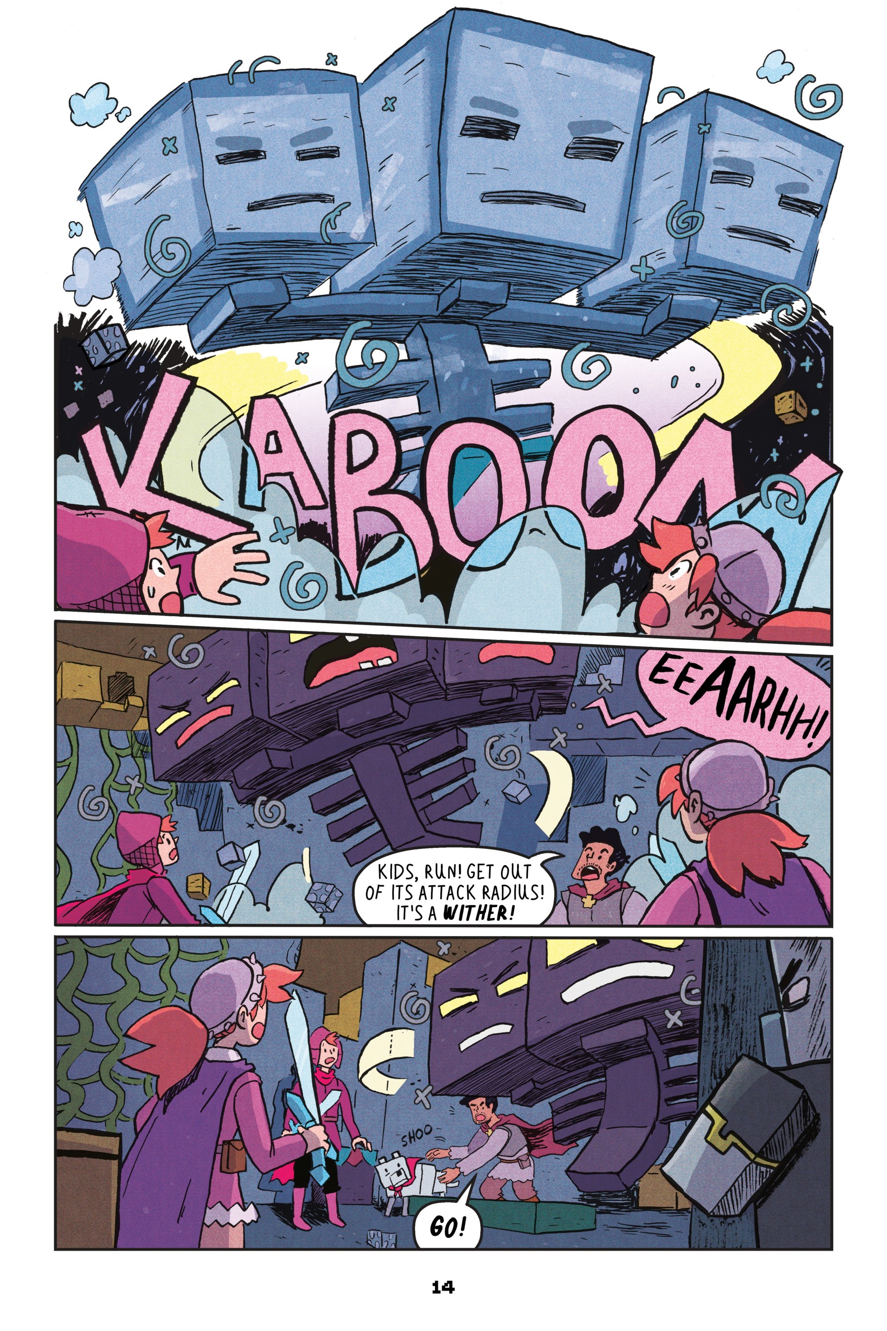 Read online Minecraft: Wither Without You comic -  Issue # TPB - 16