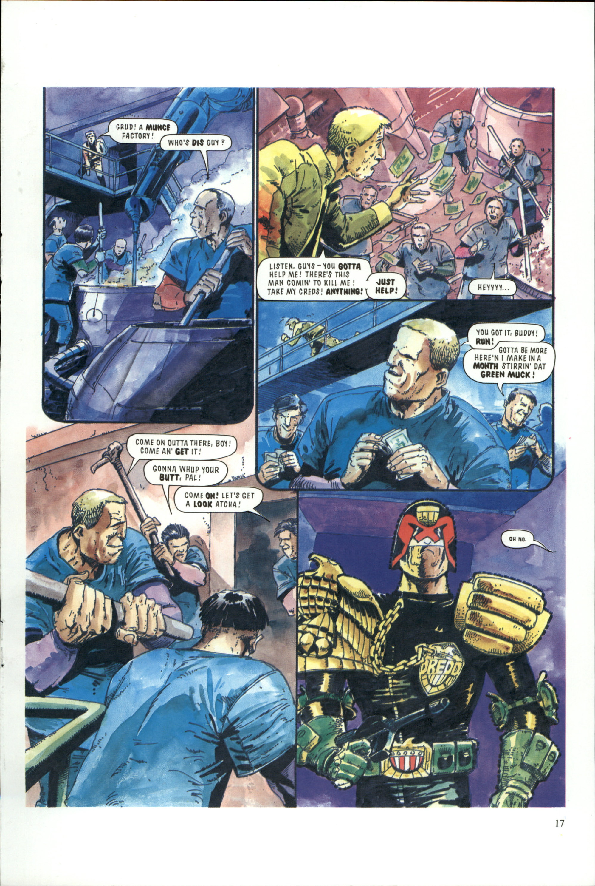 Read online Dredd Rules! comic -  Issue #19 - 19