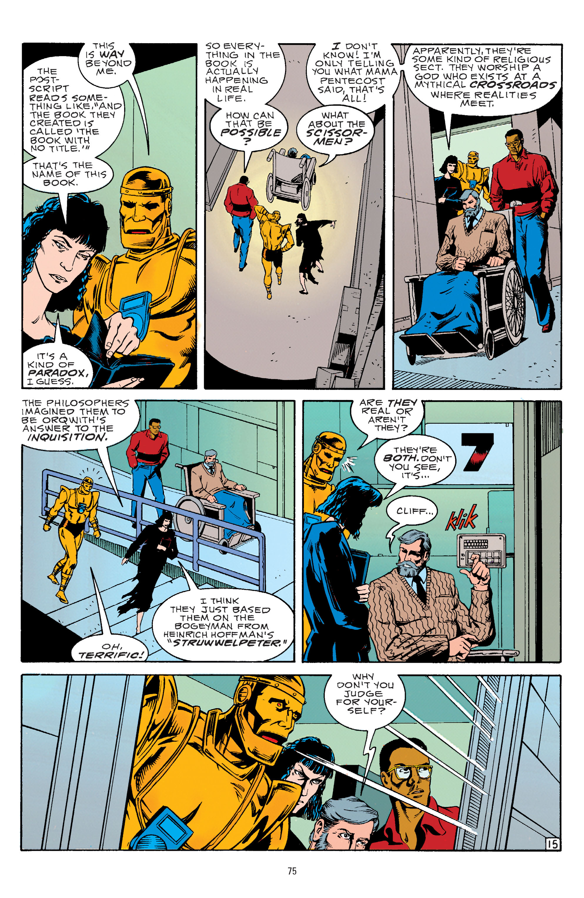 Read online Doom Patrol (1987) comic -  Issue # _TPB 1 (Part 1) - 74