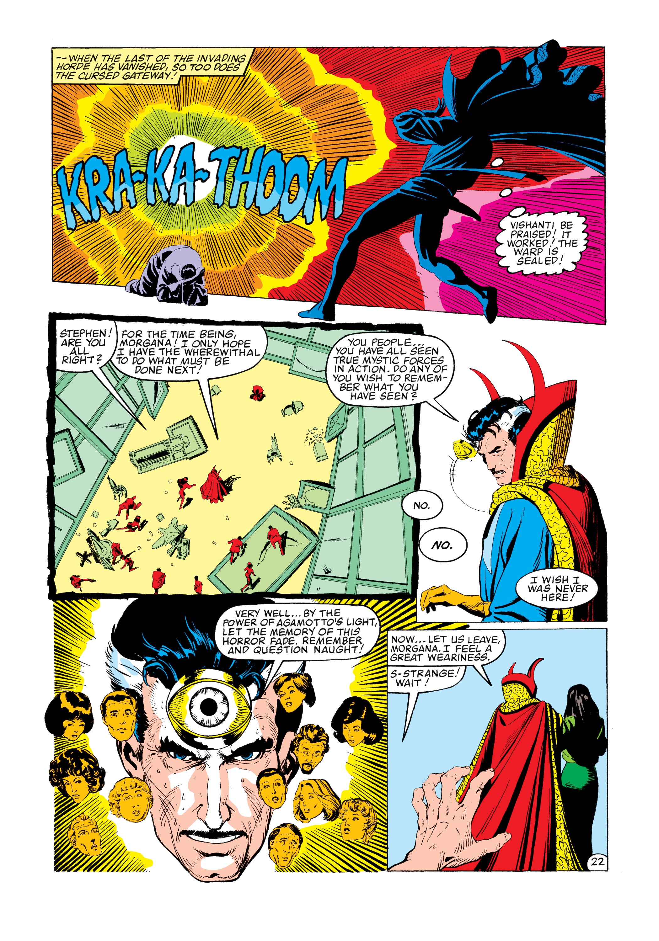 Read online Marvel Masterworks: Doctor Strange comic -  Issue # TPB 10 (Part 2) - 88