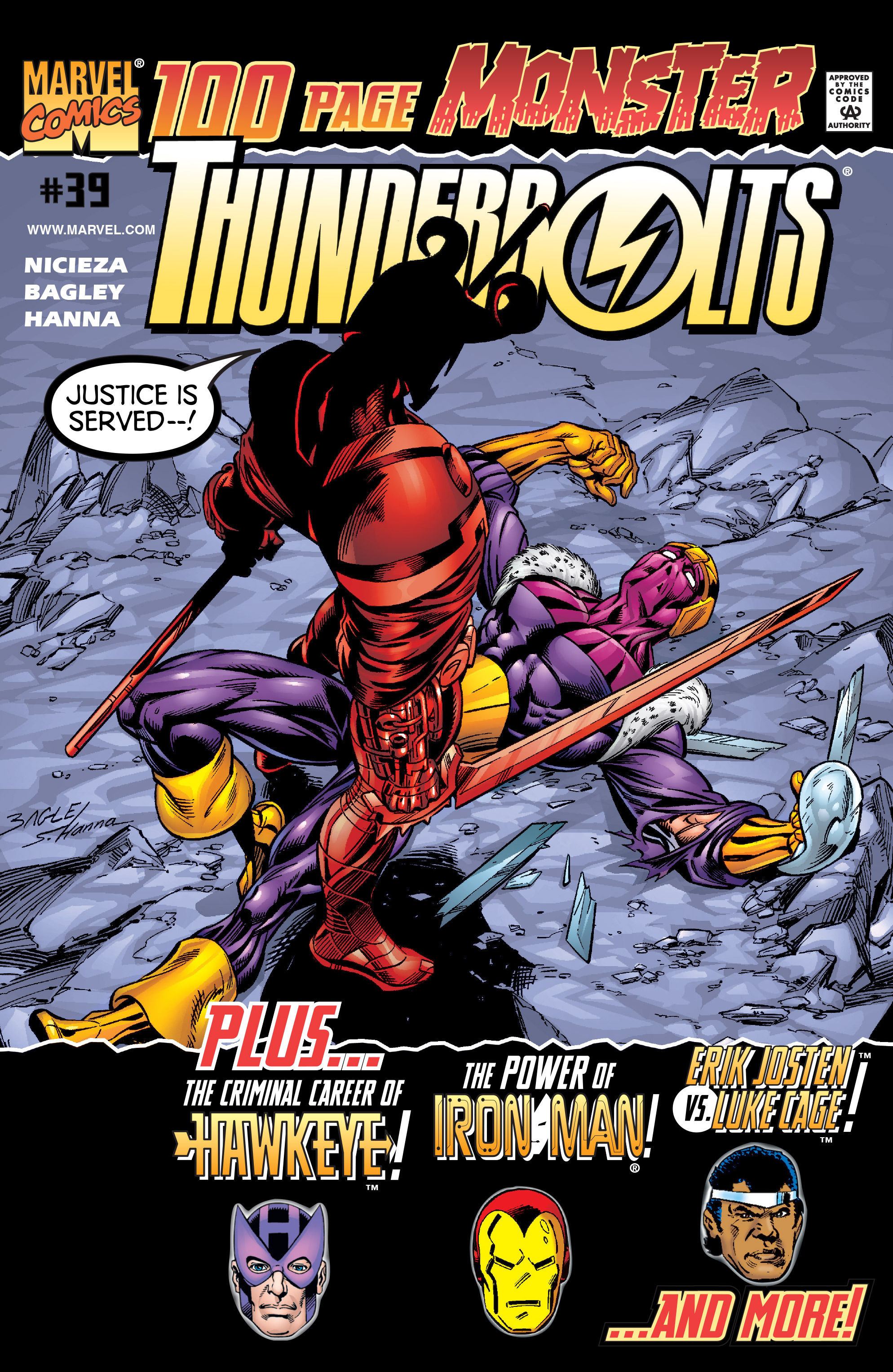 Read online Thunderbolts (1997) comic -  Issue #39 - 1