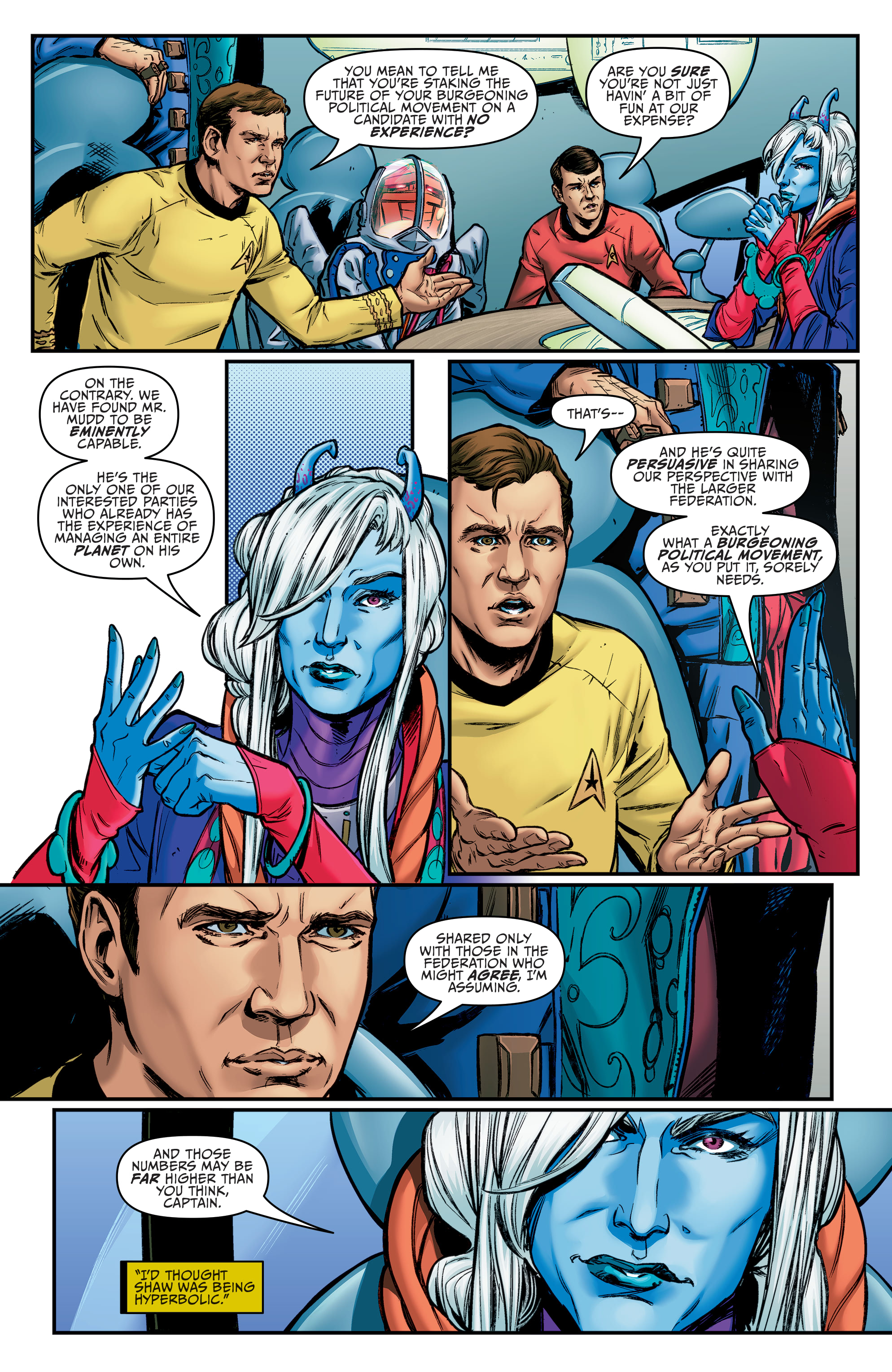 Read online Star Trek: Year Five comic -  Issue #15 - 16