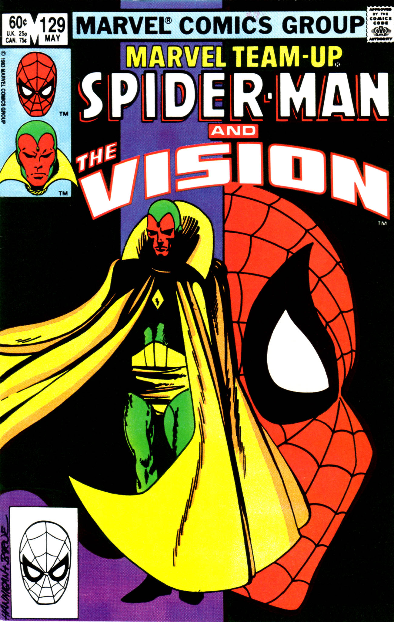 Read online Marvel Team-Up (1972) comic -  Issue #129 - 1