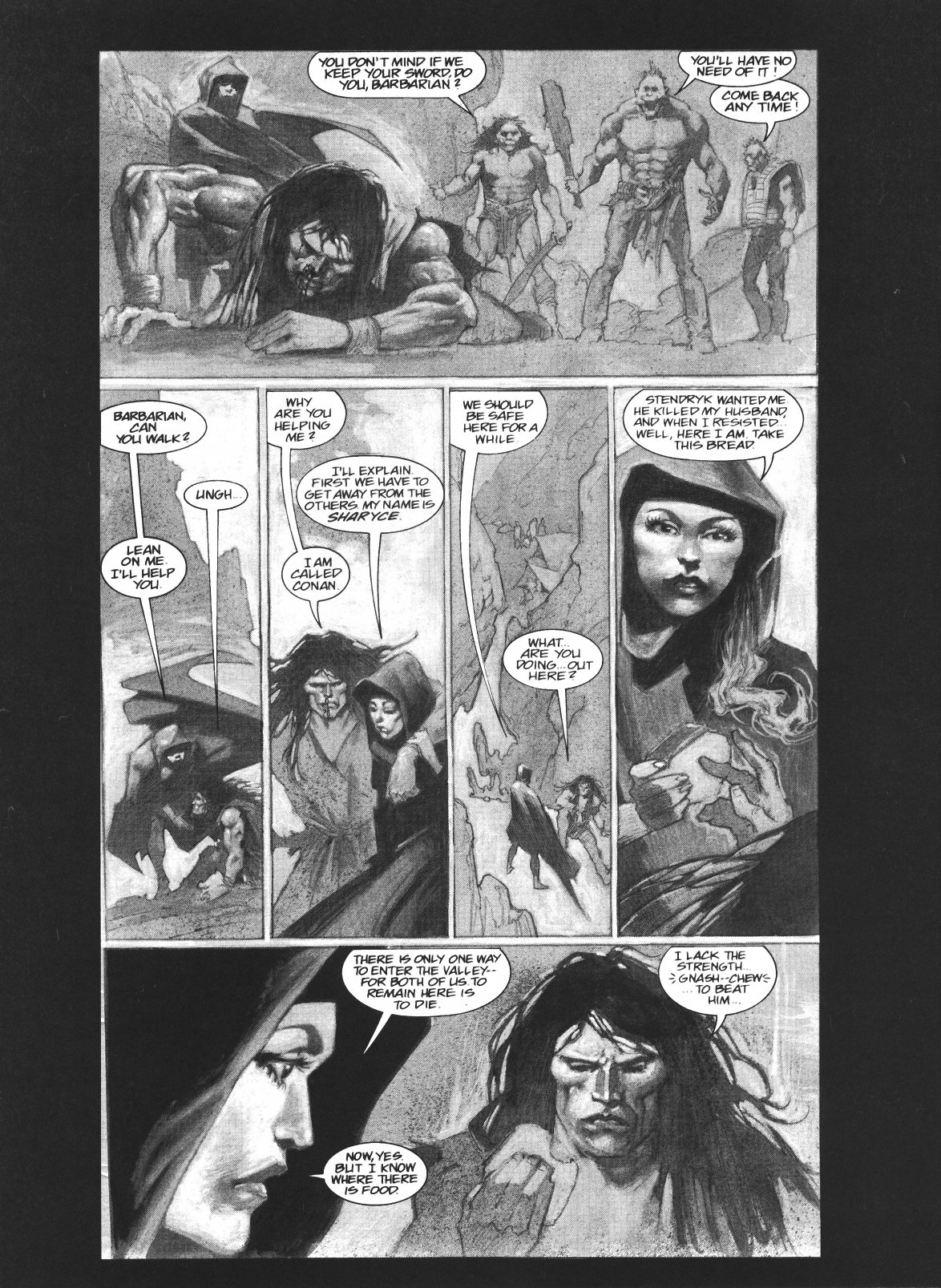 Read online Conan the Savage comic -  Issue #8 - 16