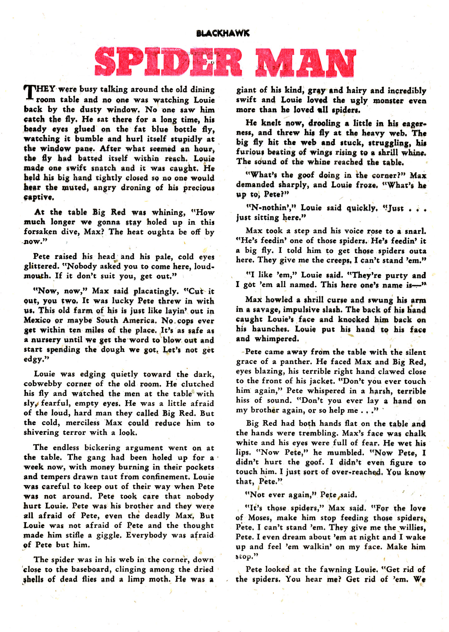 Read online Blackhawk (1957) comic -  Issue #36 - 40
