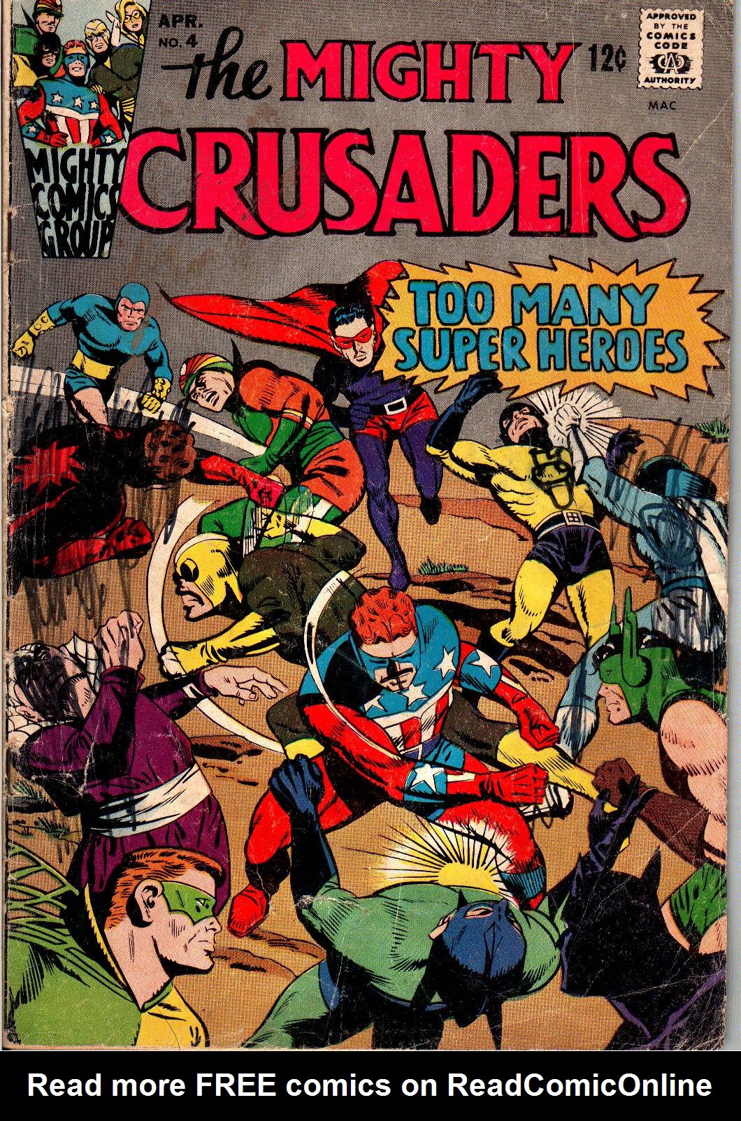 Read online The Mighty Crusaders (1965) comic -  Issue #4 - 1