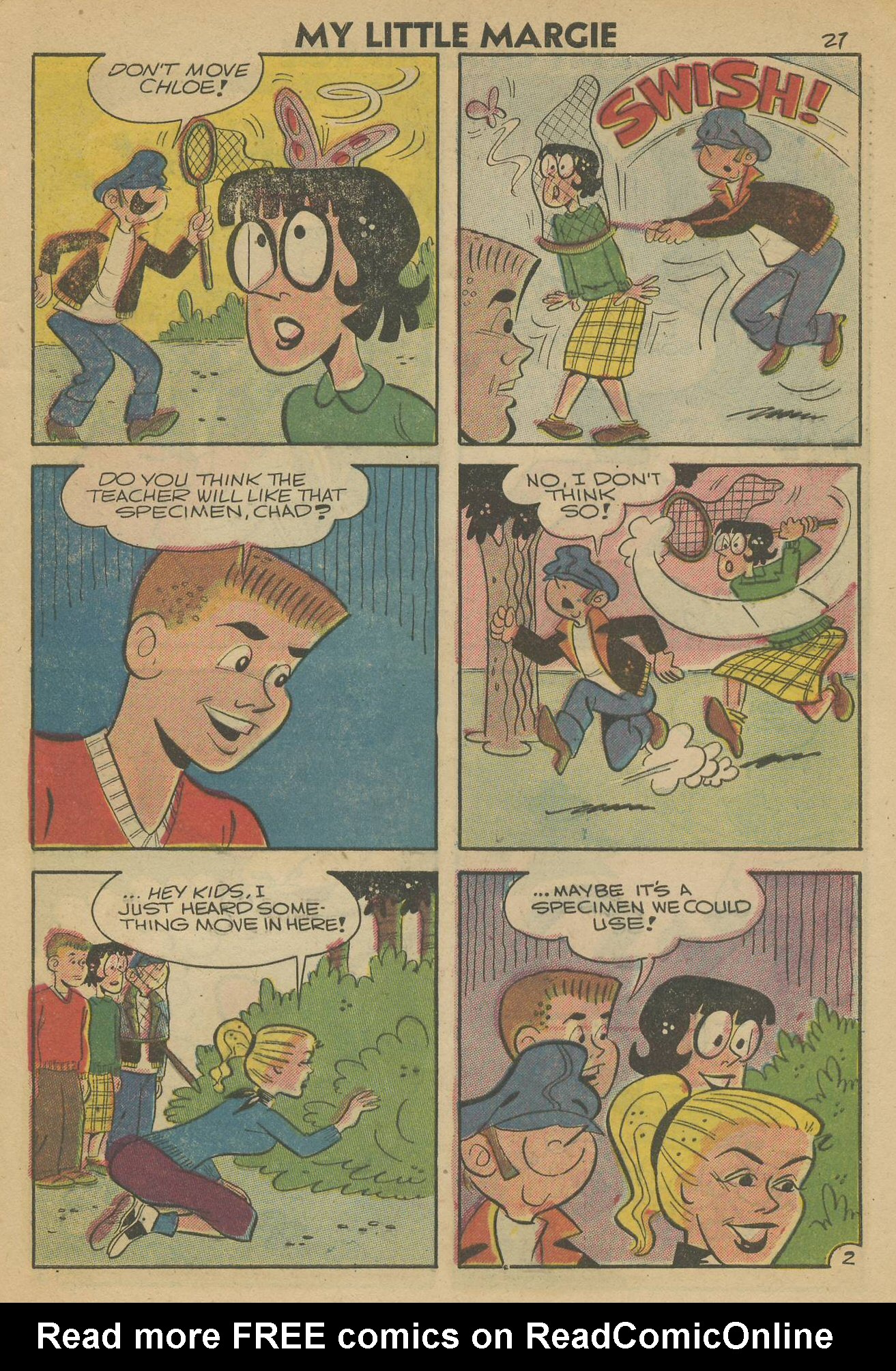 Read online My Little Margie (1954) comic -  Issue #16 - 29