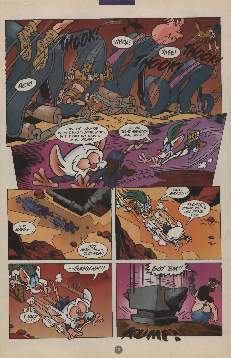 Read online Pinky and The Brain comic -  Issue #10 - 11
