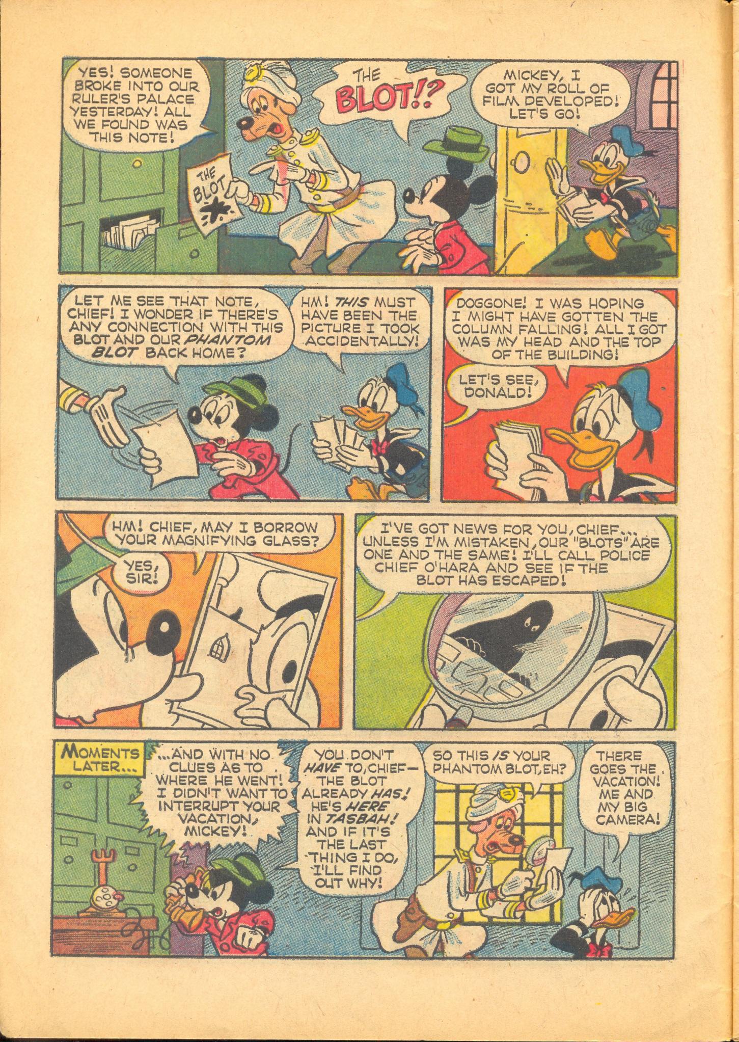 Read online Walt Disney's The Phantom Blot comic -  Issue #5 - 6