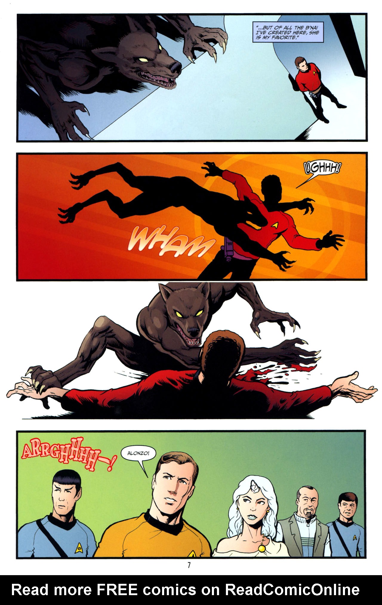 Read online Star Trek: Year Four comic -  Issue #1 - 9