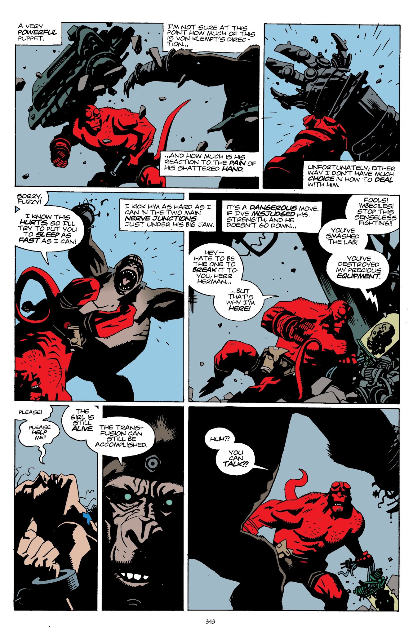 Read online Hellboy Omnibus comic -  Issue # TPB 1 (Part 4) - 44